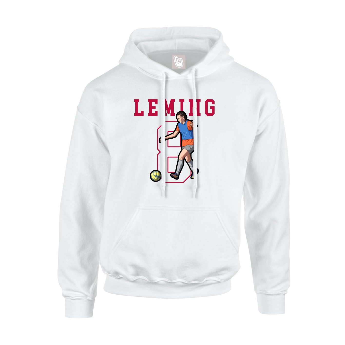 Youth Hoodie — Shirsey in White