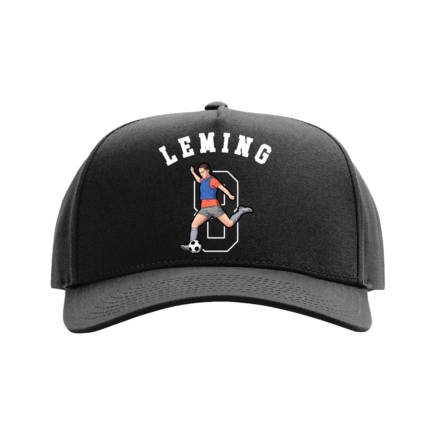 Full Fabric Five-Panel Champ Cap