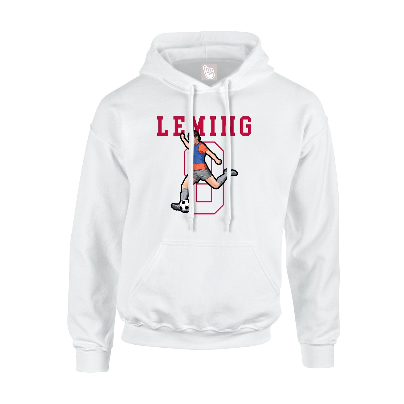 Hoodie — Shirsey in White