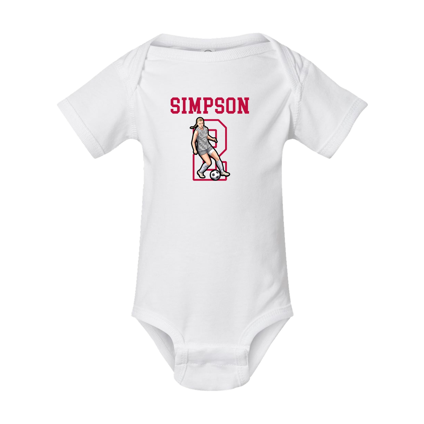 Baby Onesie — Shirsey in White