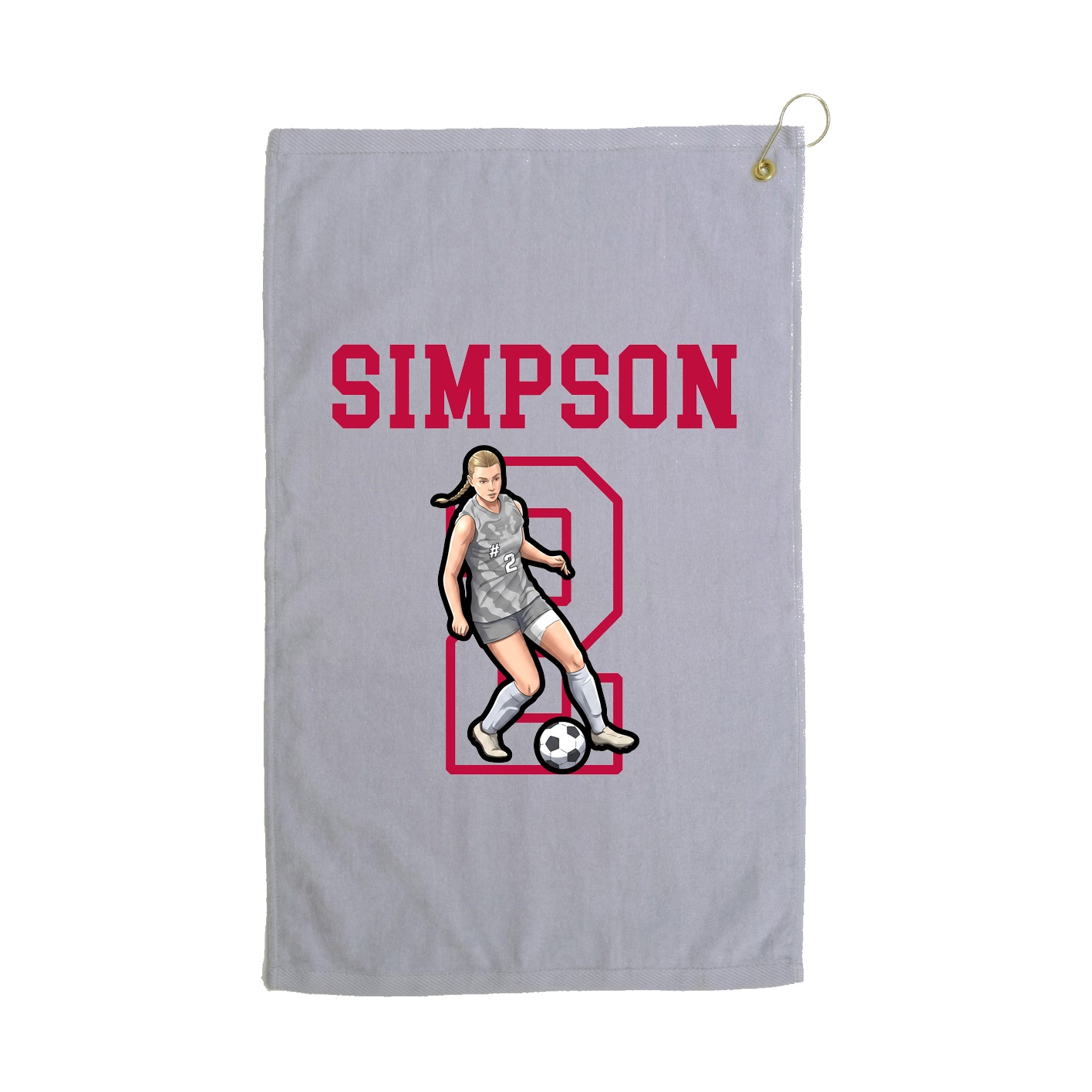 Golf Towel — Shirsey in Grey