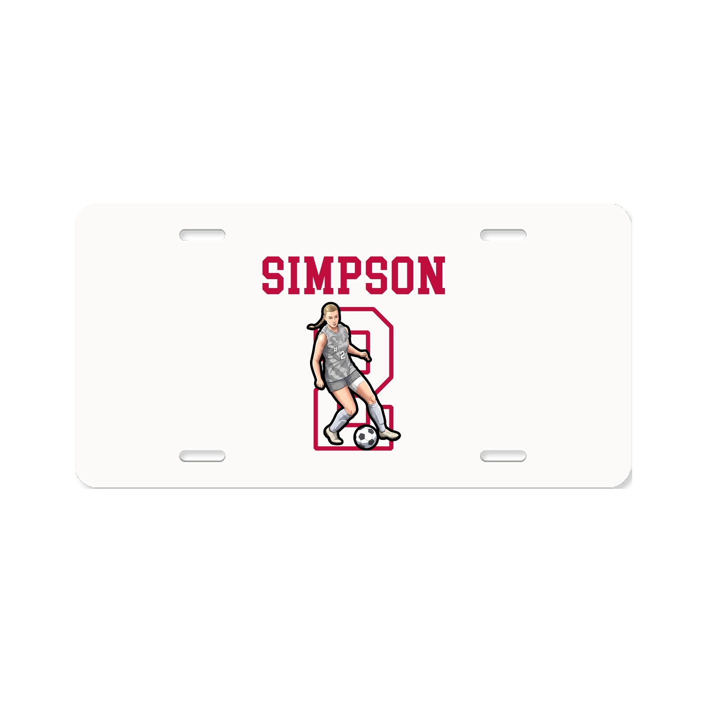 License Plate — Shirsey in Classic