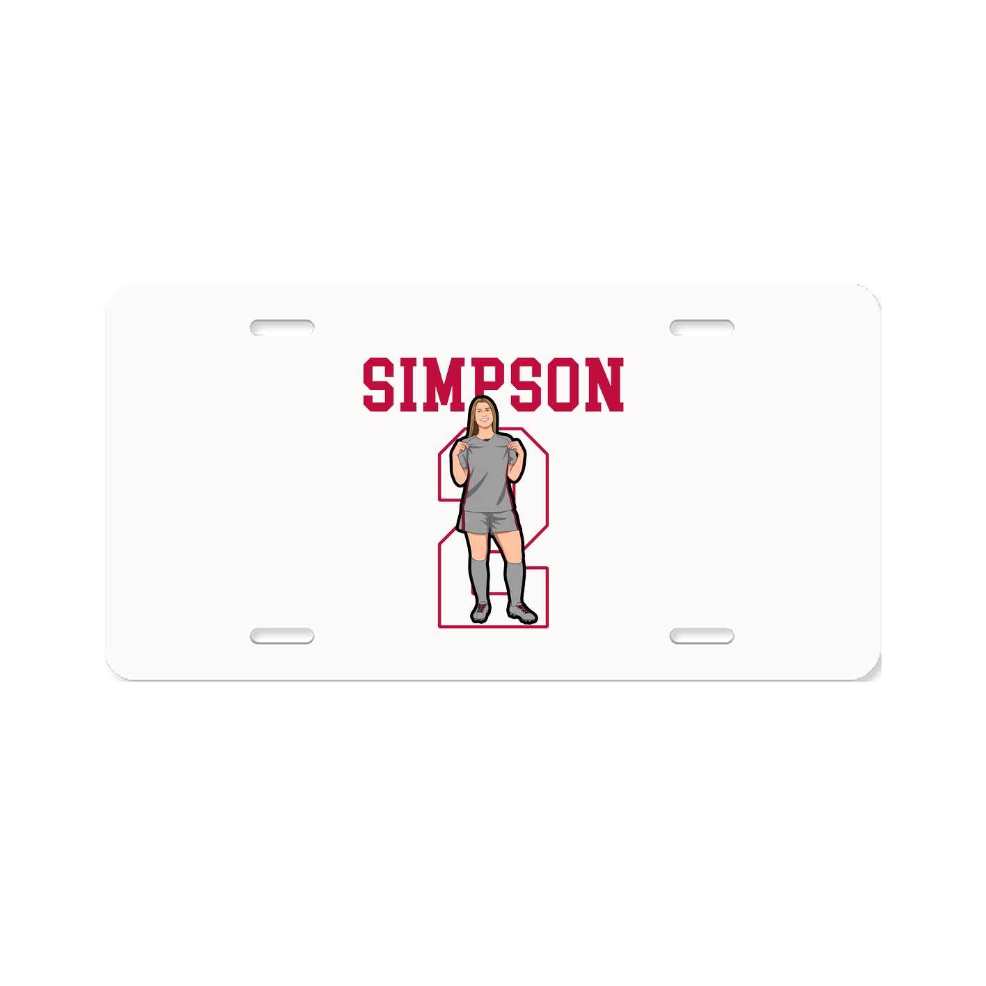 License Plate — Shirsey in Classic