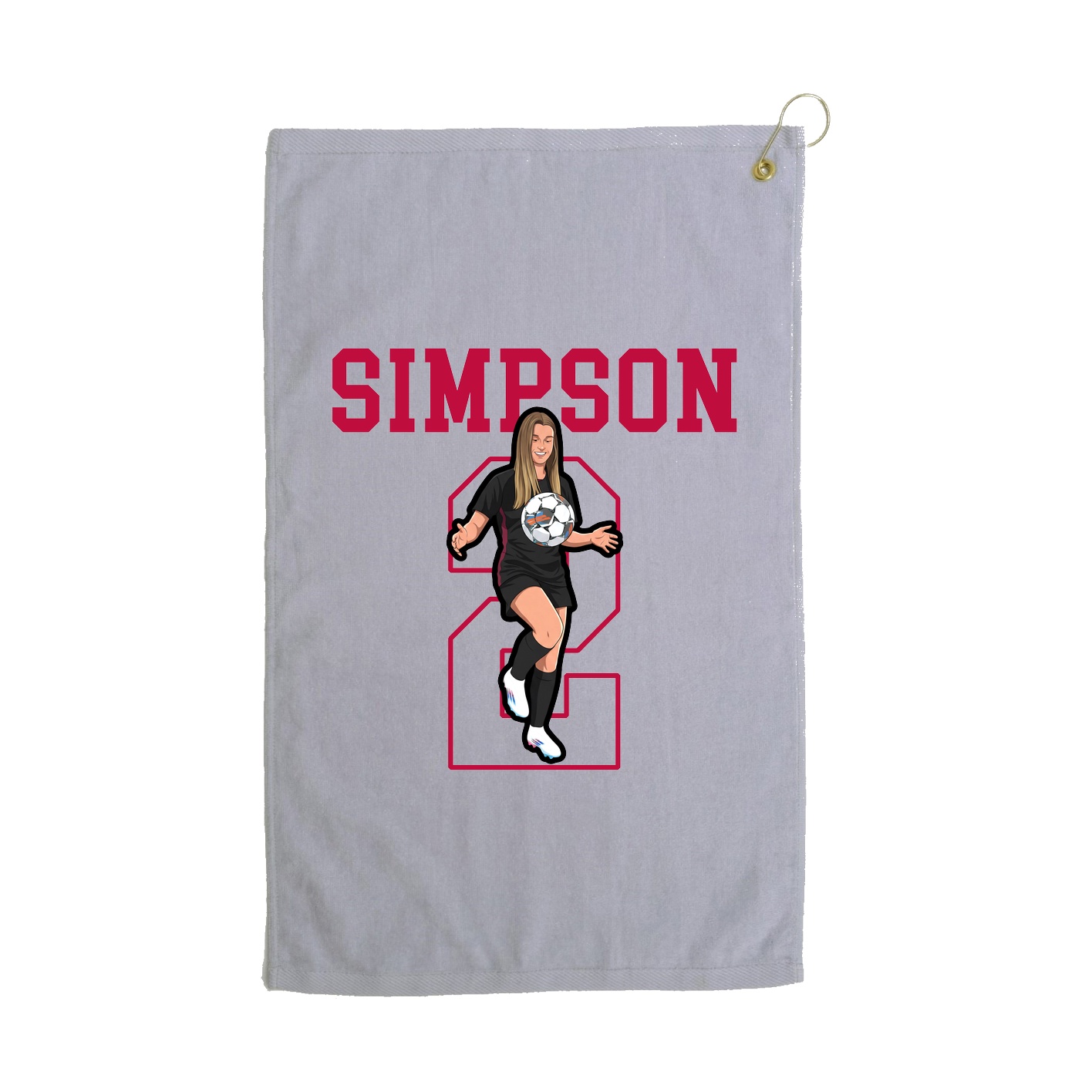 Golf Towel — Shirsey in Grey
