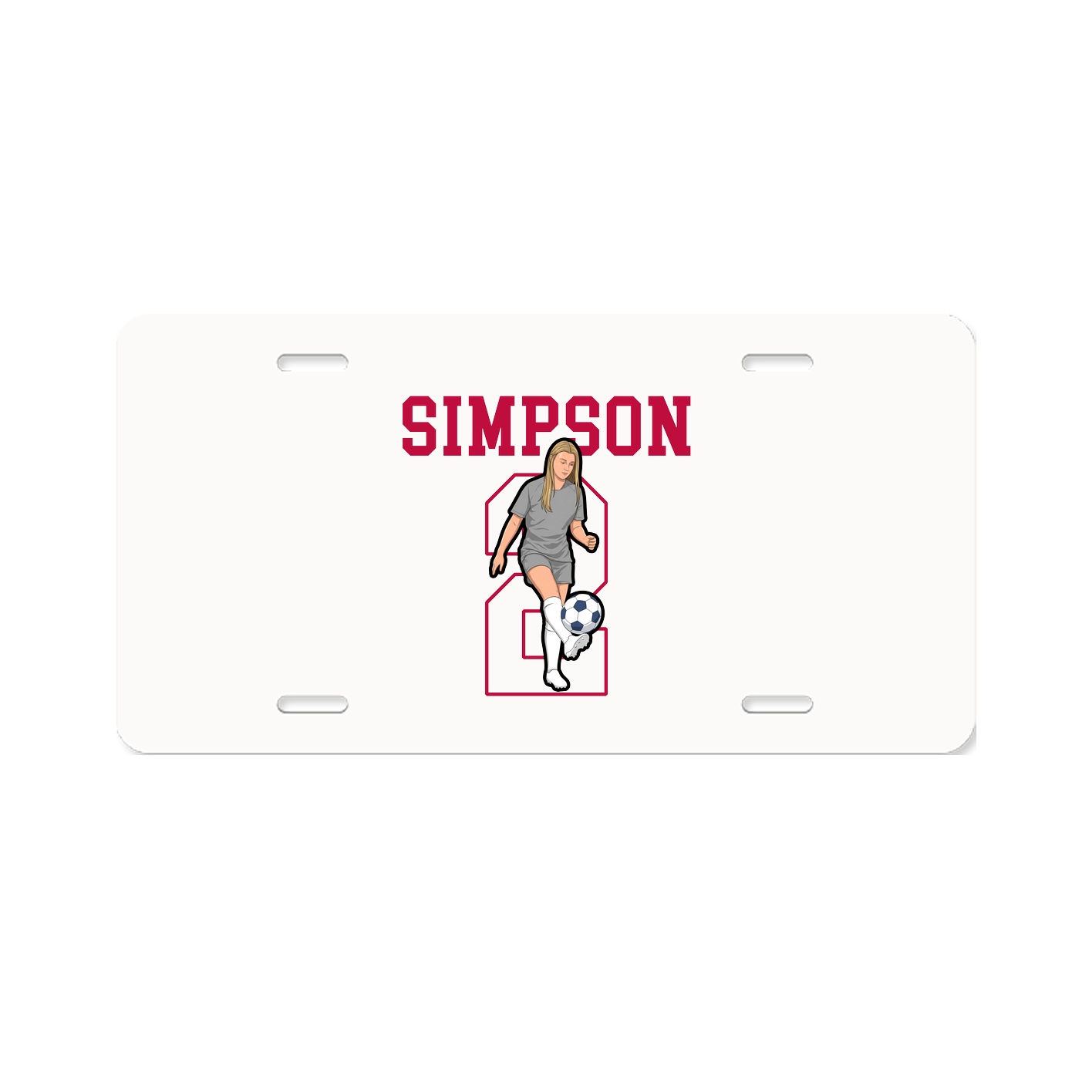 License Plate — Shirsey in Classic