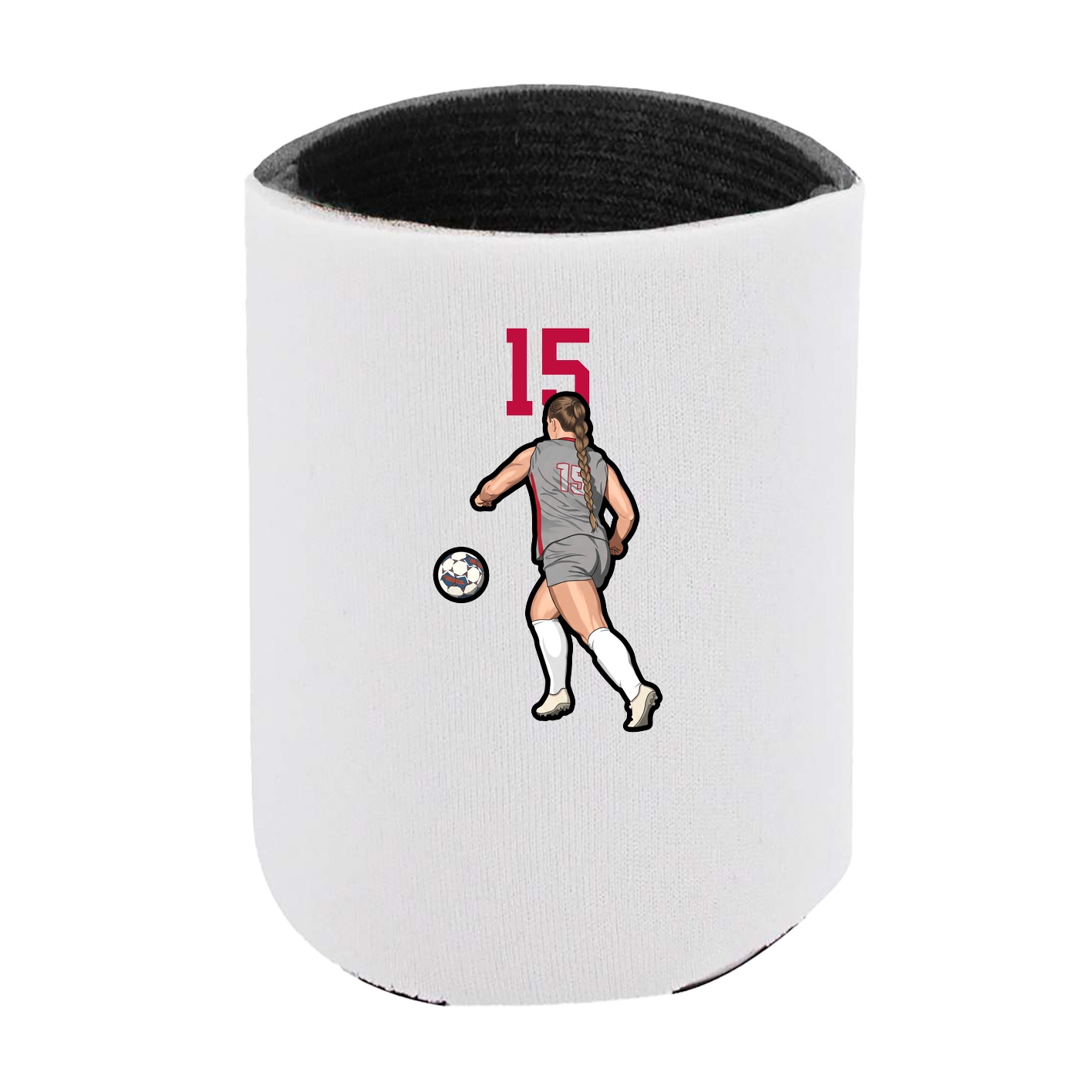 Can Holder — Number Top in White