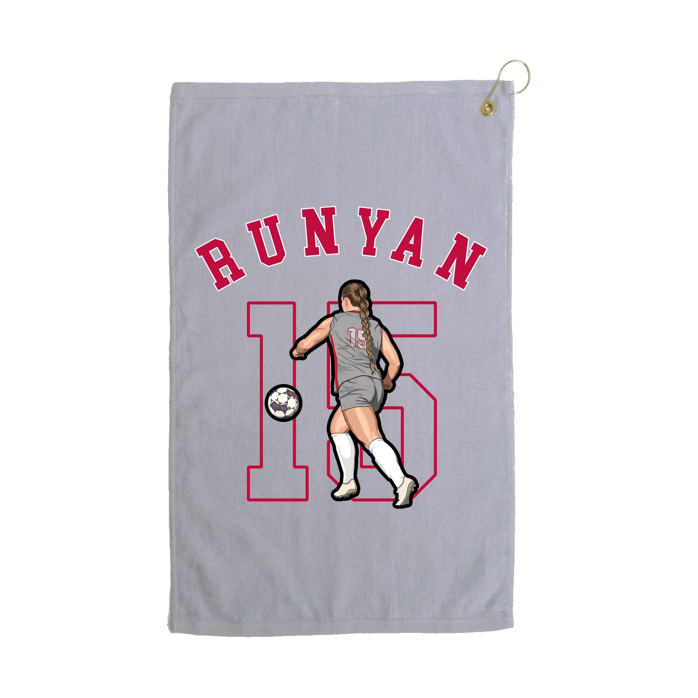 Golf Towel — Shirsey Arch in Grey