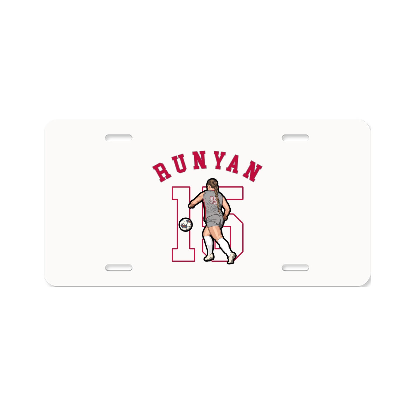 License Plate — Shirsey Arch in Classic