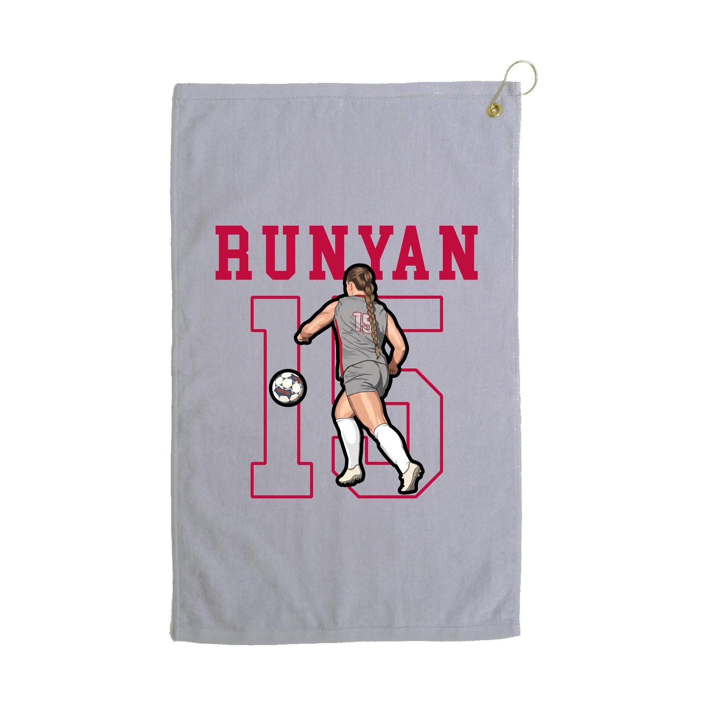 Golf Towel — Shirsey in Grey
