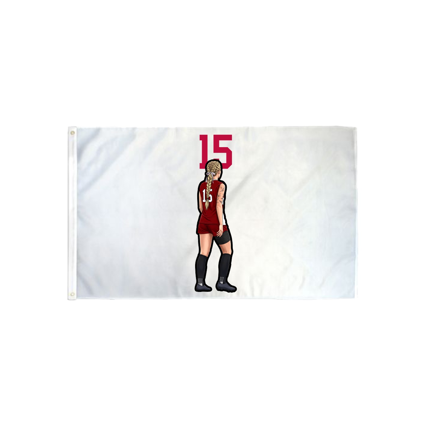 3x5 Flag — Number Top in Classic