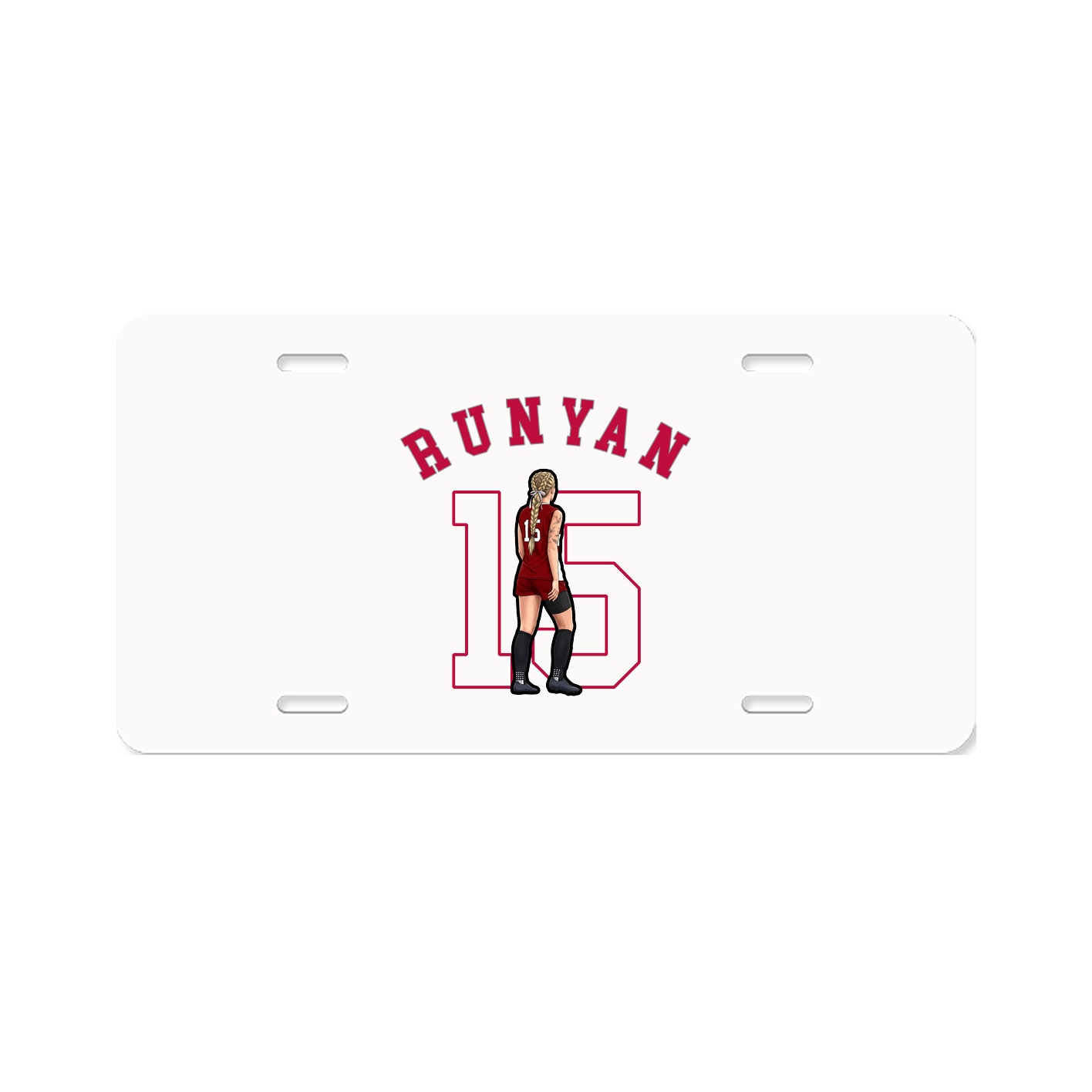 License Plate — Shirsey Arch in Classic