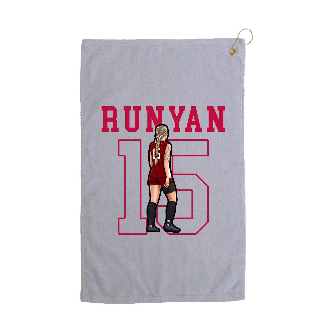 Golf Towel — Shirsey in Grey