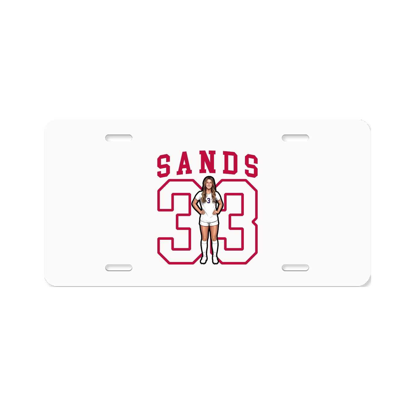 Aluminum License Plate