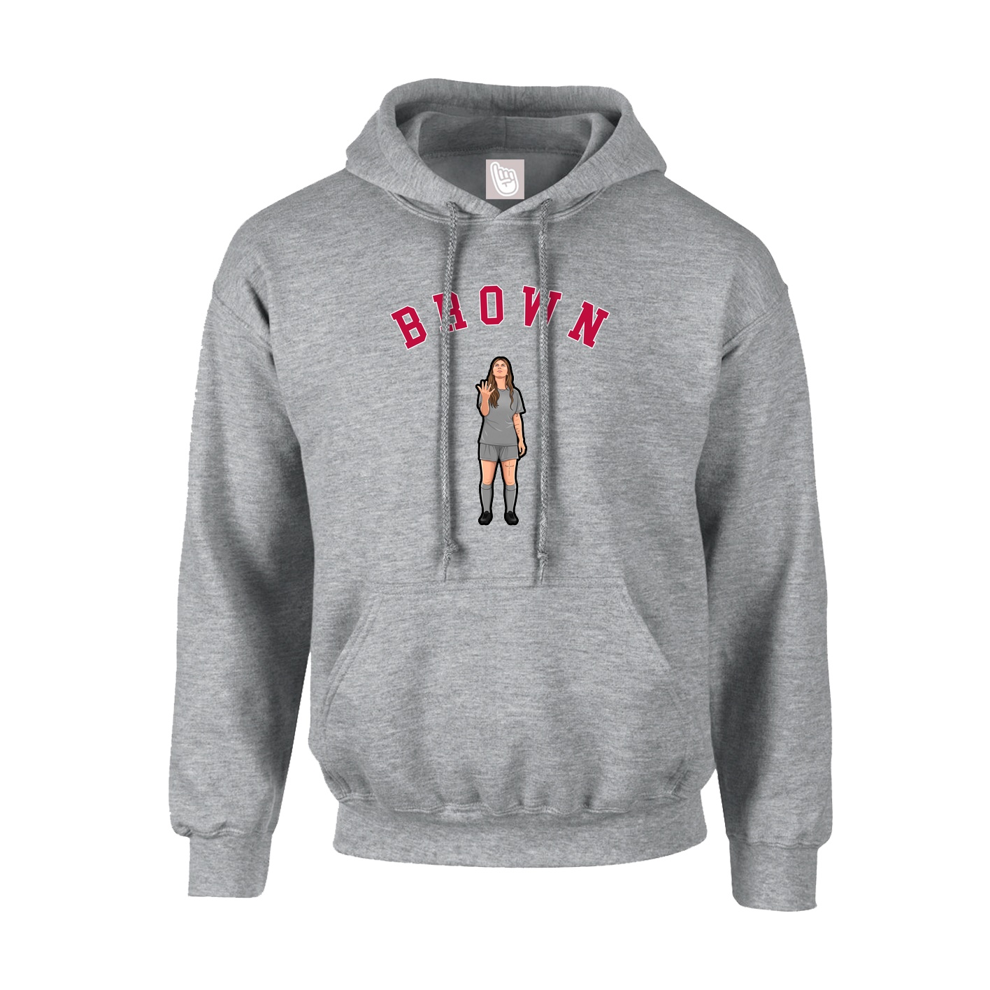 Youth Hoodie — Shirsey Arch in Grey
