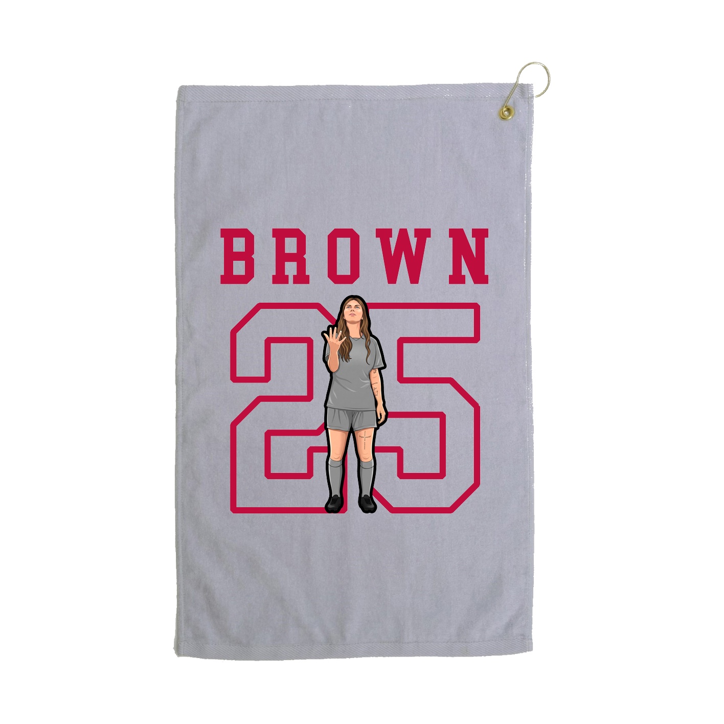 Golf Towel — Shirsey in Grey