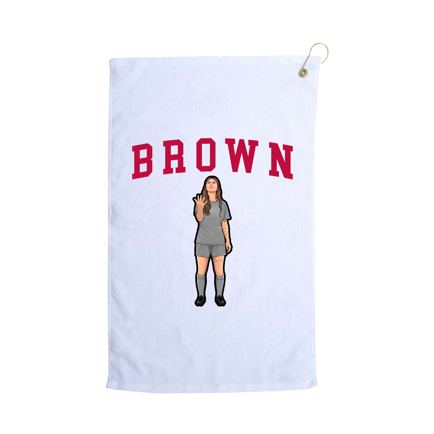 Golf Towel — Shirsey in White