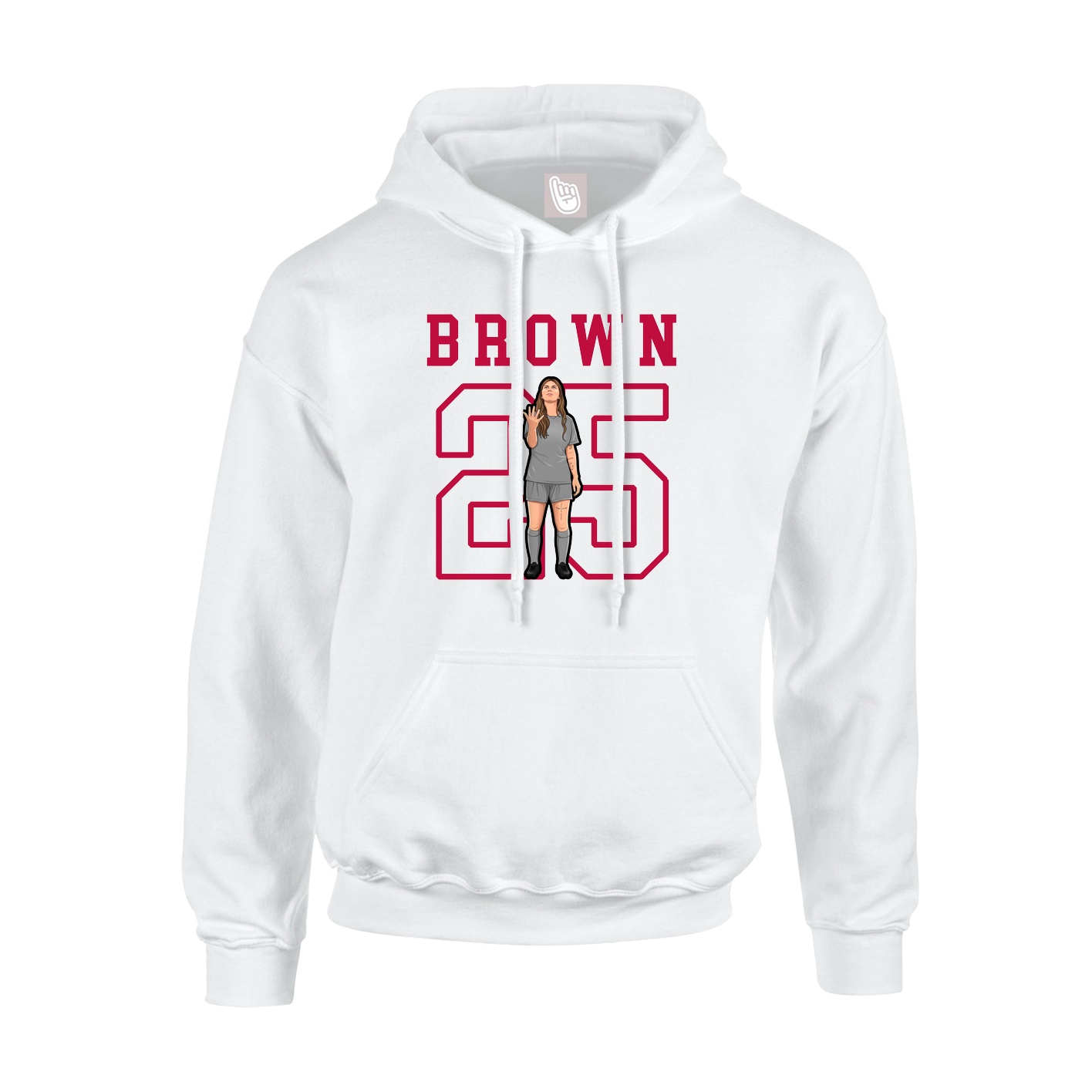 Youth Hoodie — Shirsey in White