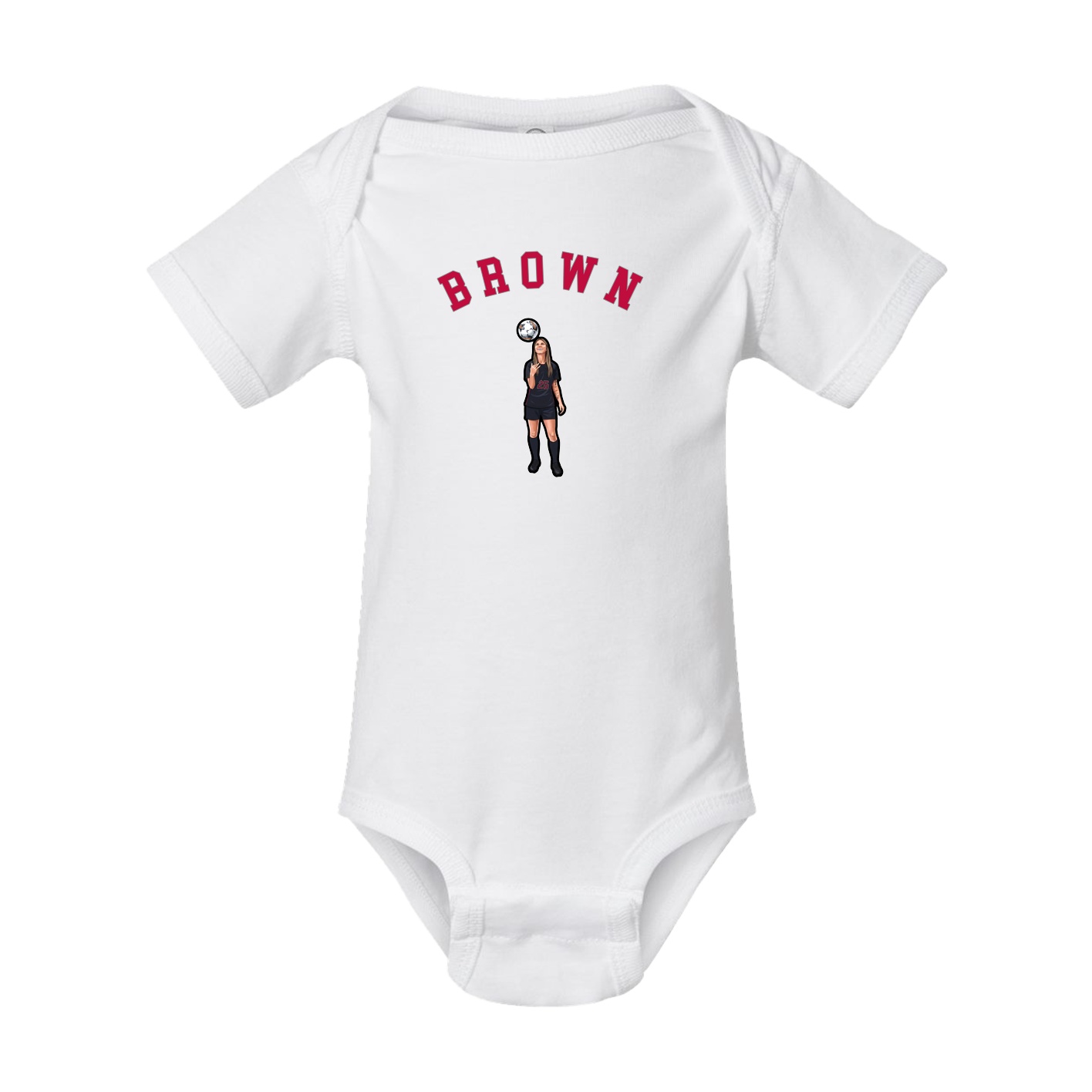 Baby Onesie — Shirsey Arch in White