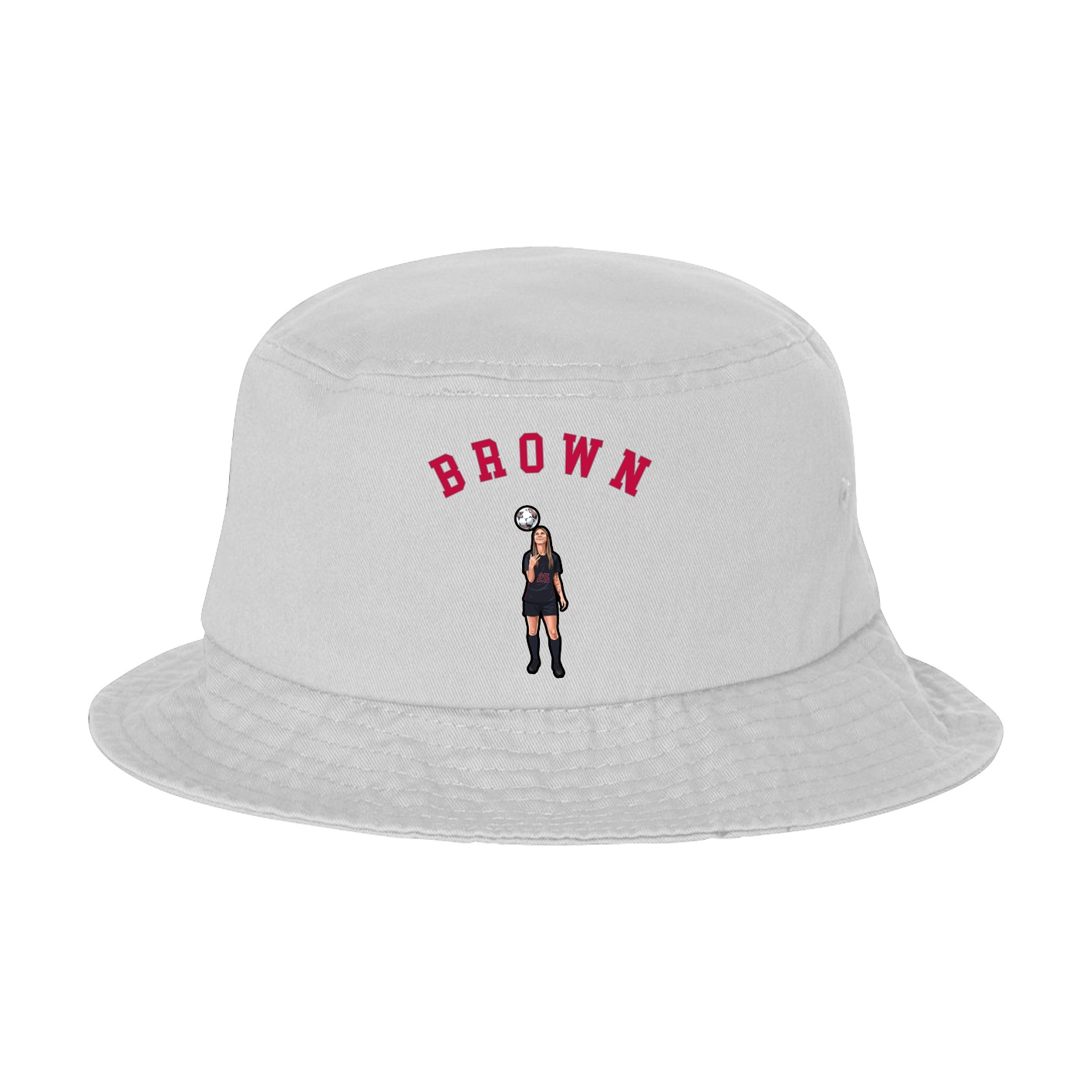 Bucket Cap — Shirsey Arch in White