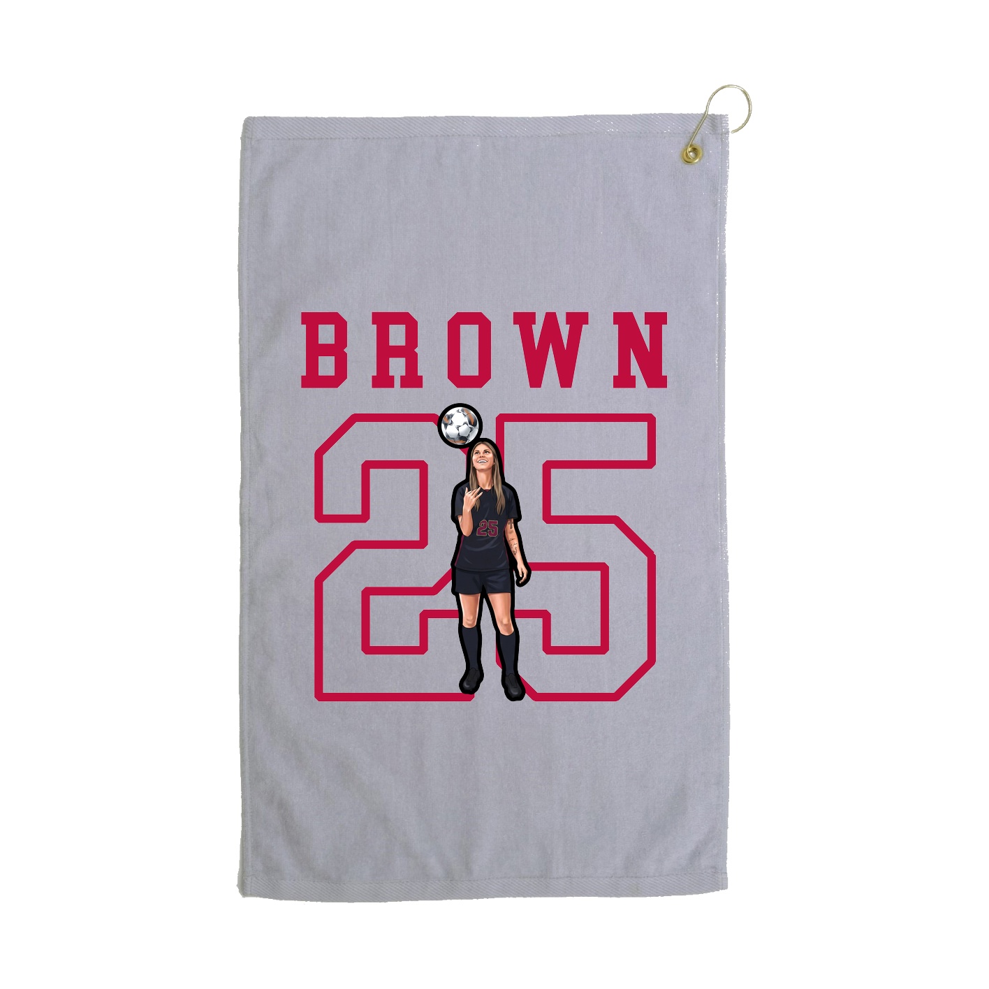 Golf Towel — Shirsey in Grey