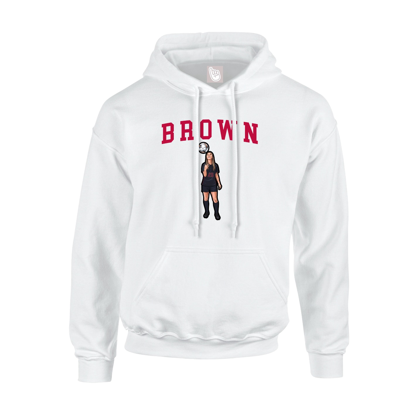 Youth Hoodie — Shirsey in White