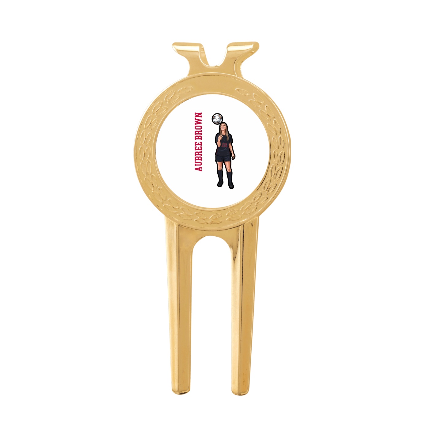 Divot Tool with Ball Marker — Name Vertical in Classic