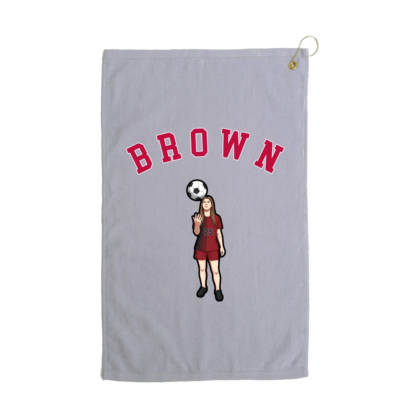 Golf Towel — Shirsey Arch in Grey