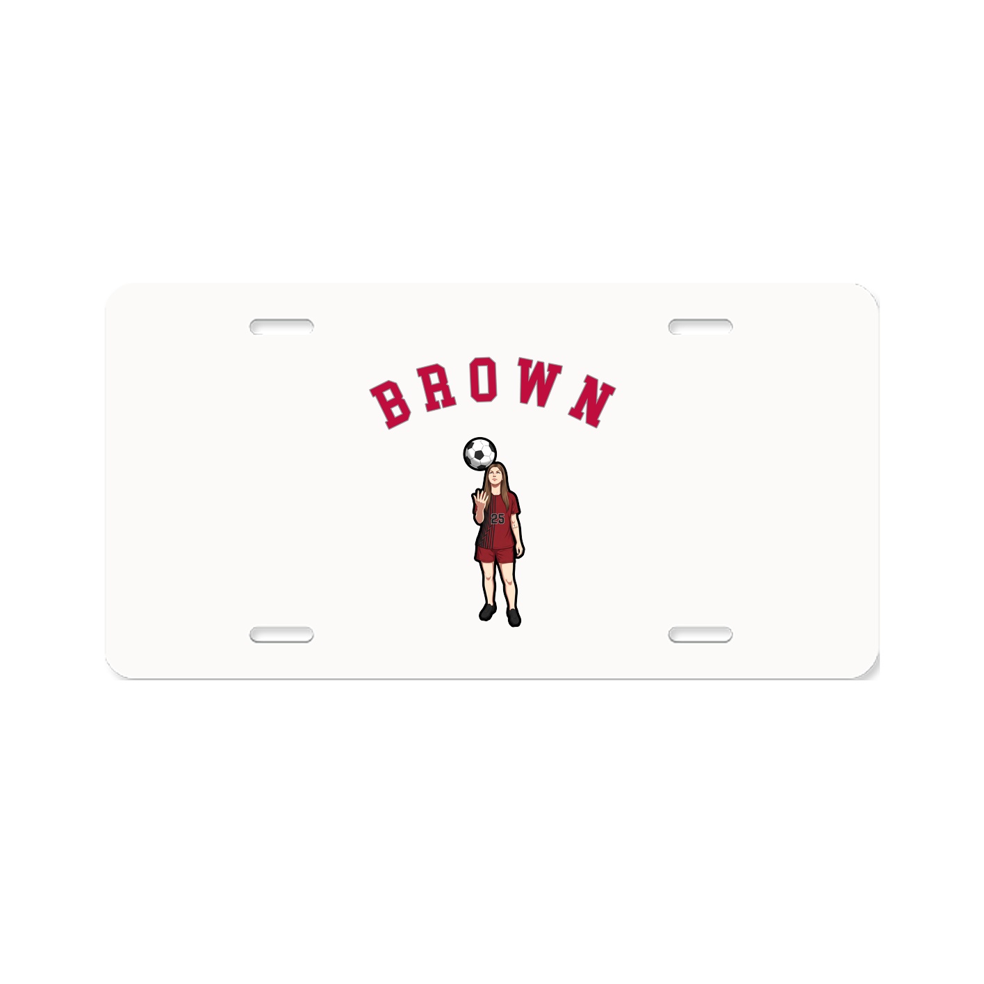 License Plate — Shirsey Arch in Classic