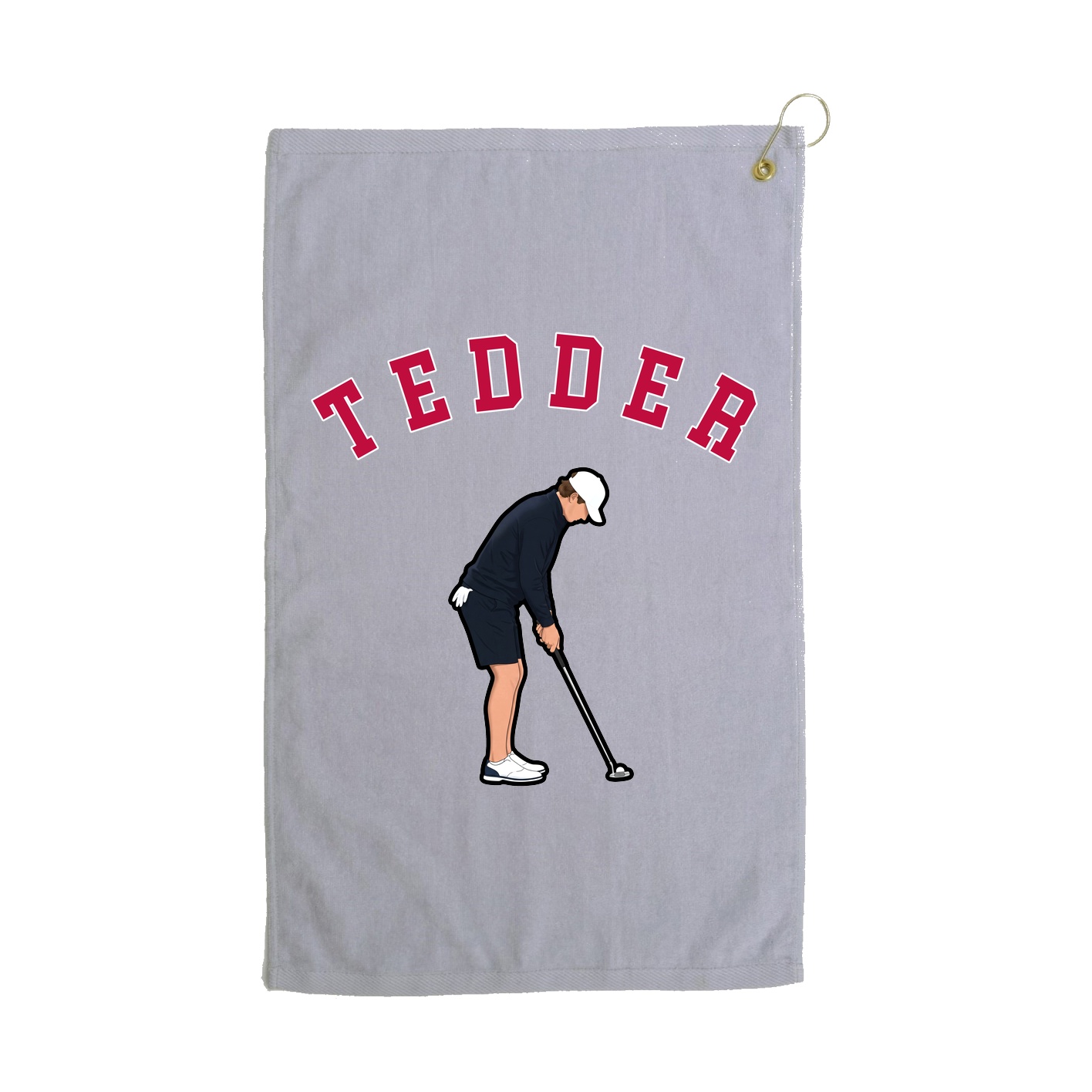 Golf Towel — Shirsey Arch in Grey