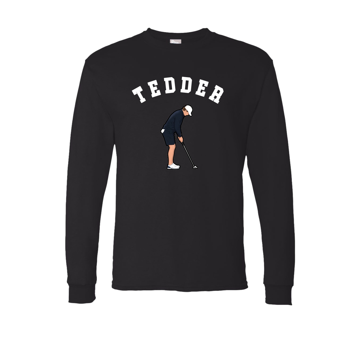 Long Sleeve Tee — Shirsey Arch in Black