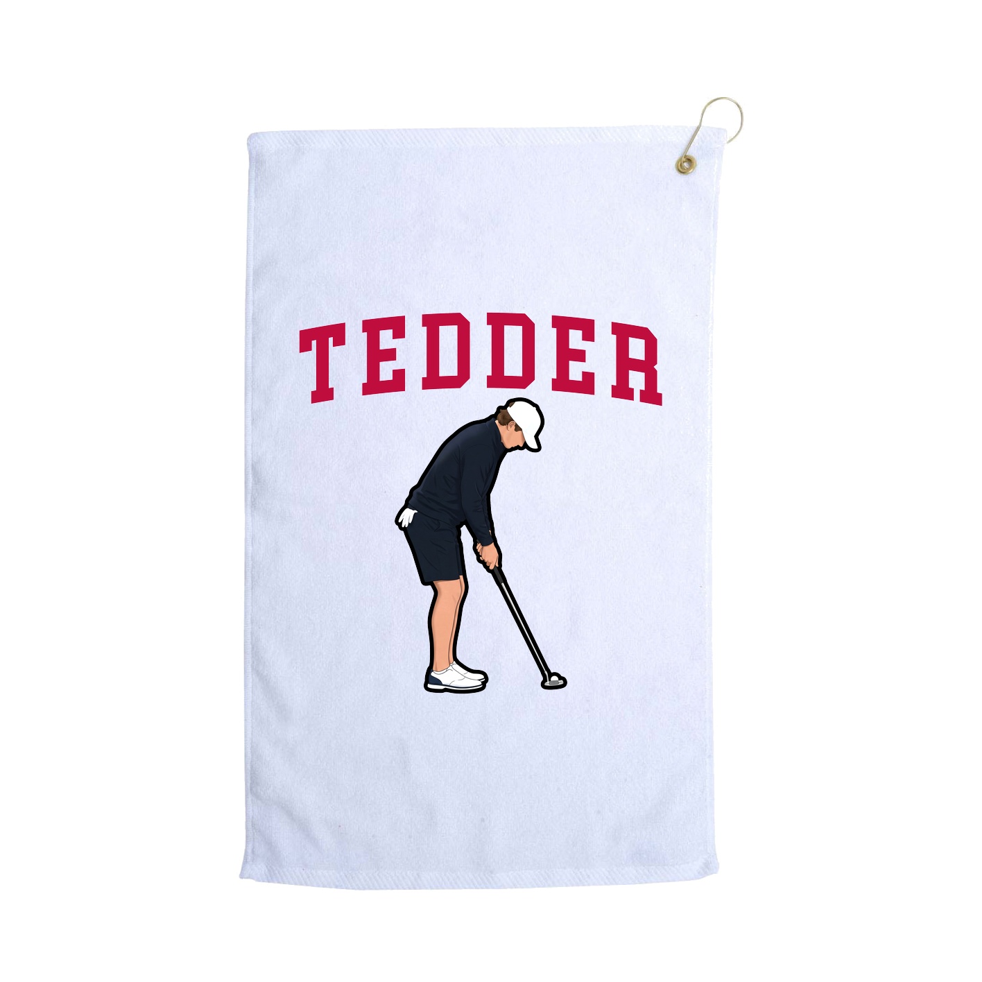 Golf Towel — Shirsey in White