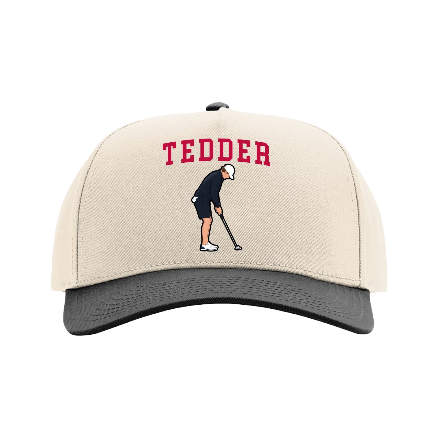 Full Fabric Five-Panel Champ Cap