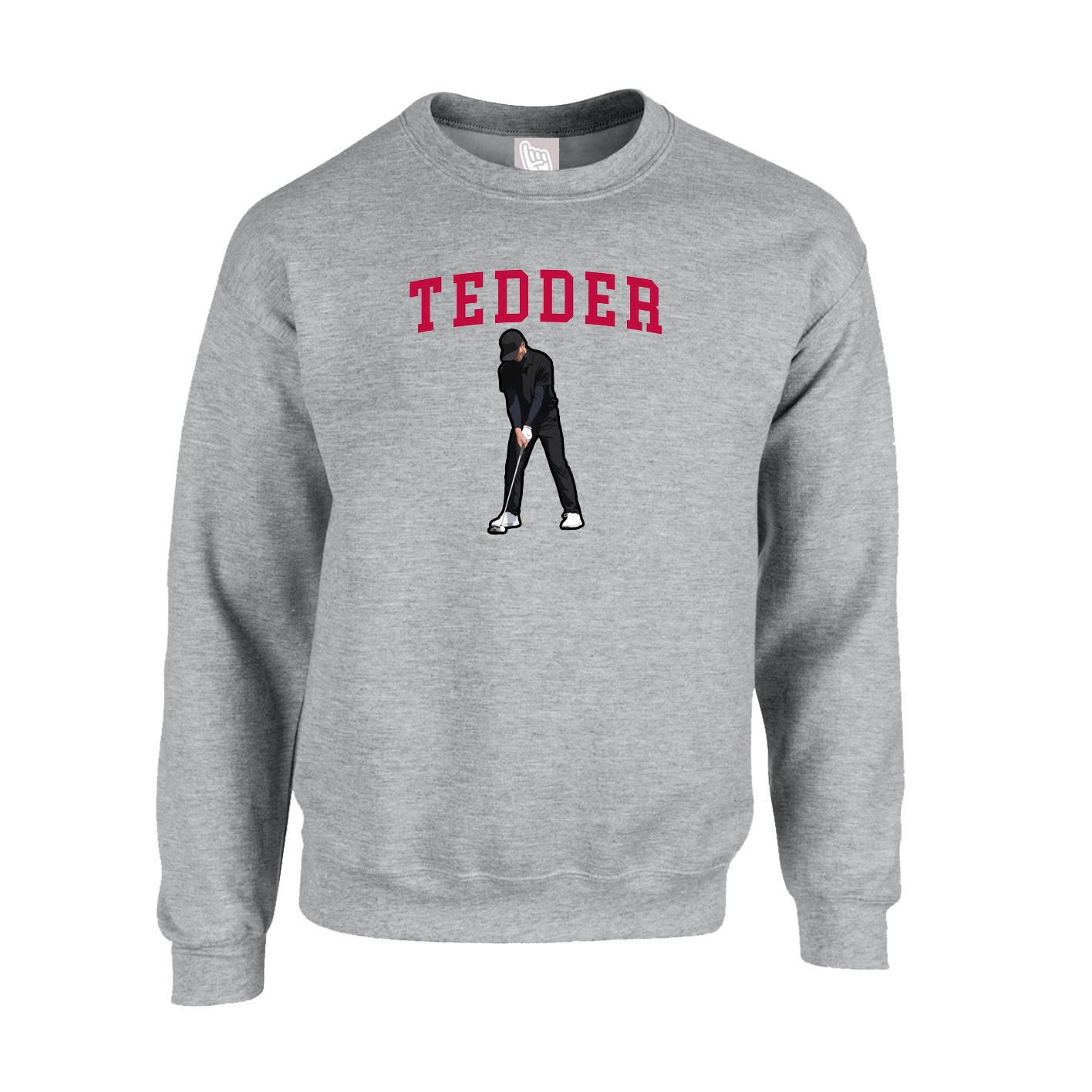 Fleece Crew — Shirsey in Grey