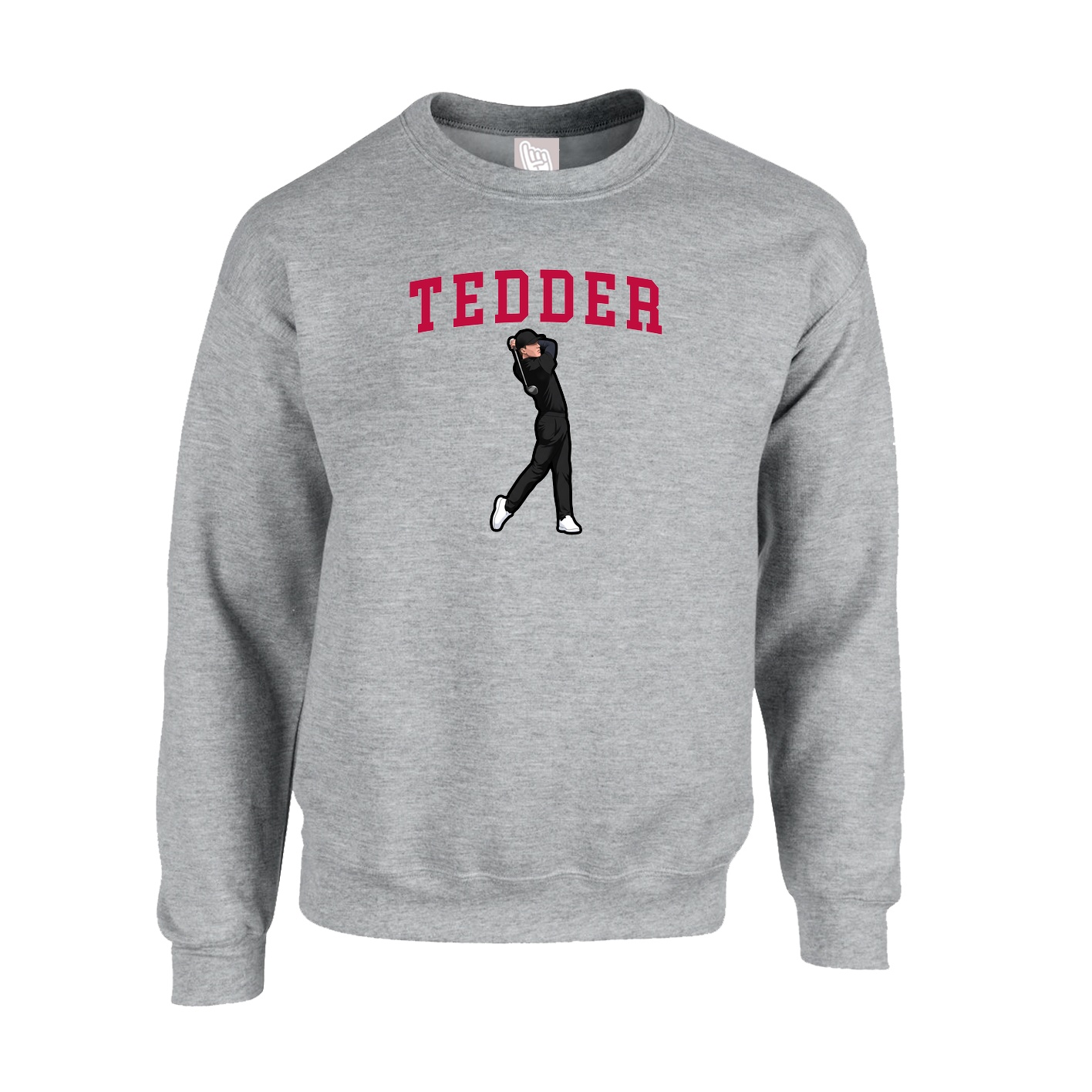 Fleece Crew — Shirsey in Grey