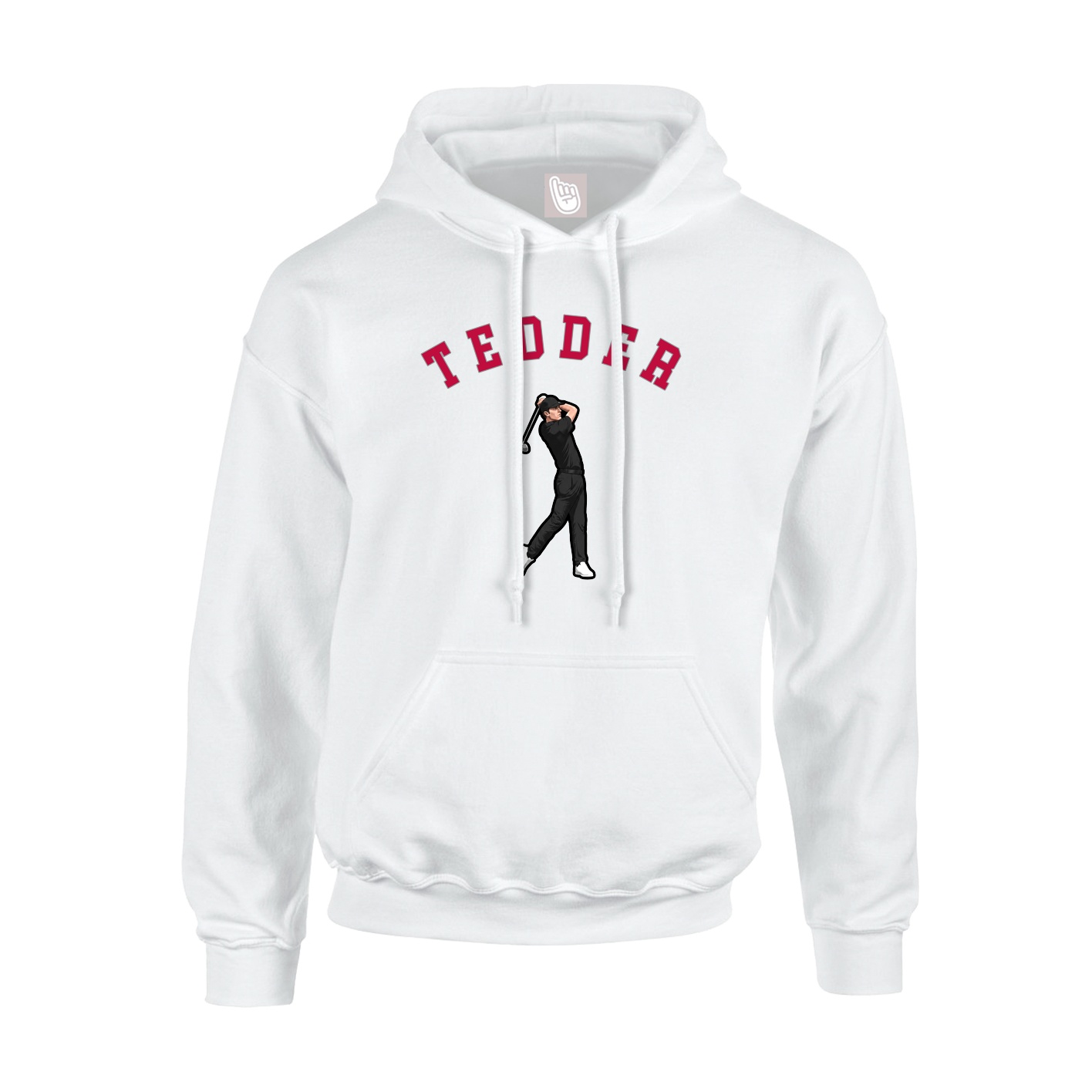 Hoodie — Shirsey Arch in White