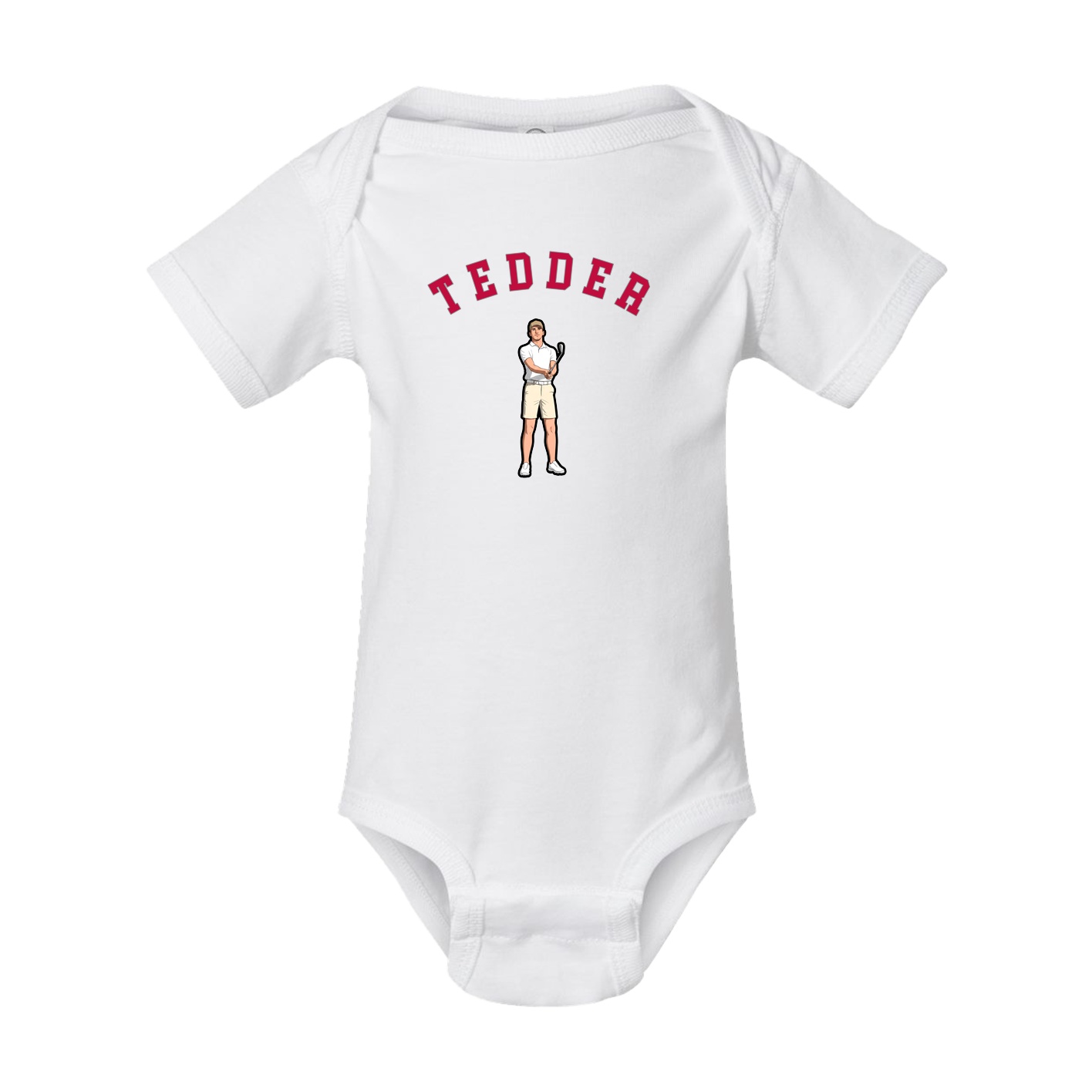 Baby Onesie — Shirsey Arch in White
