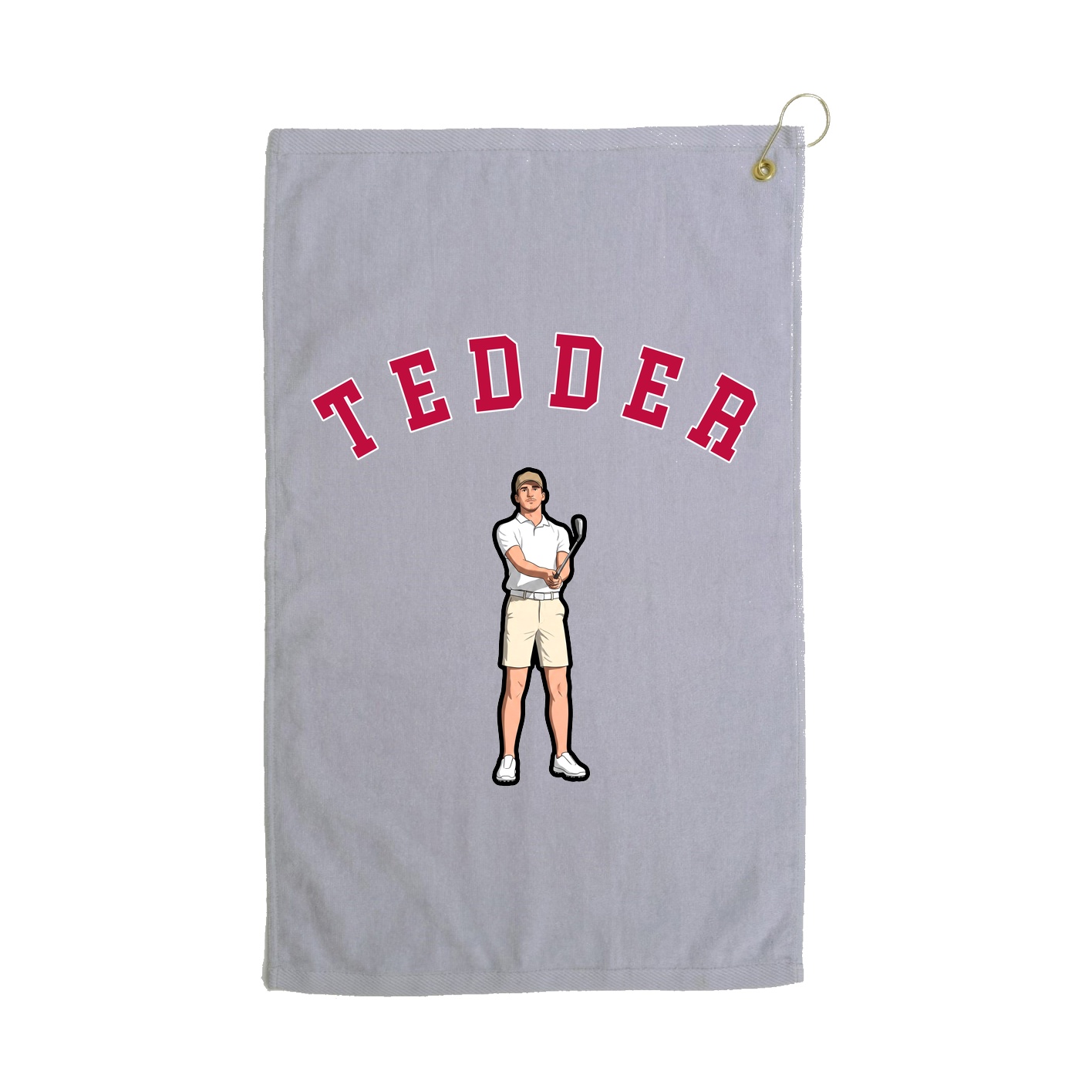 Golf Towel — Shirsey Arch in Grey