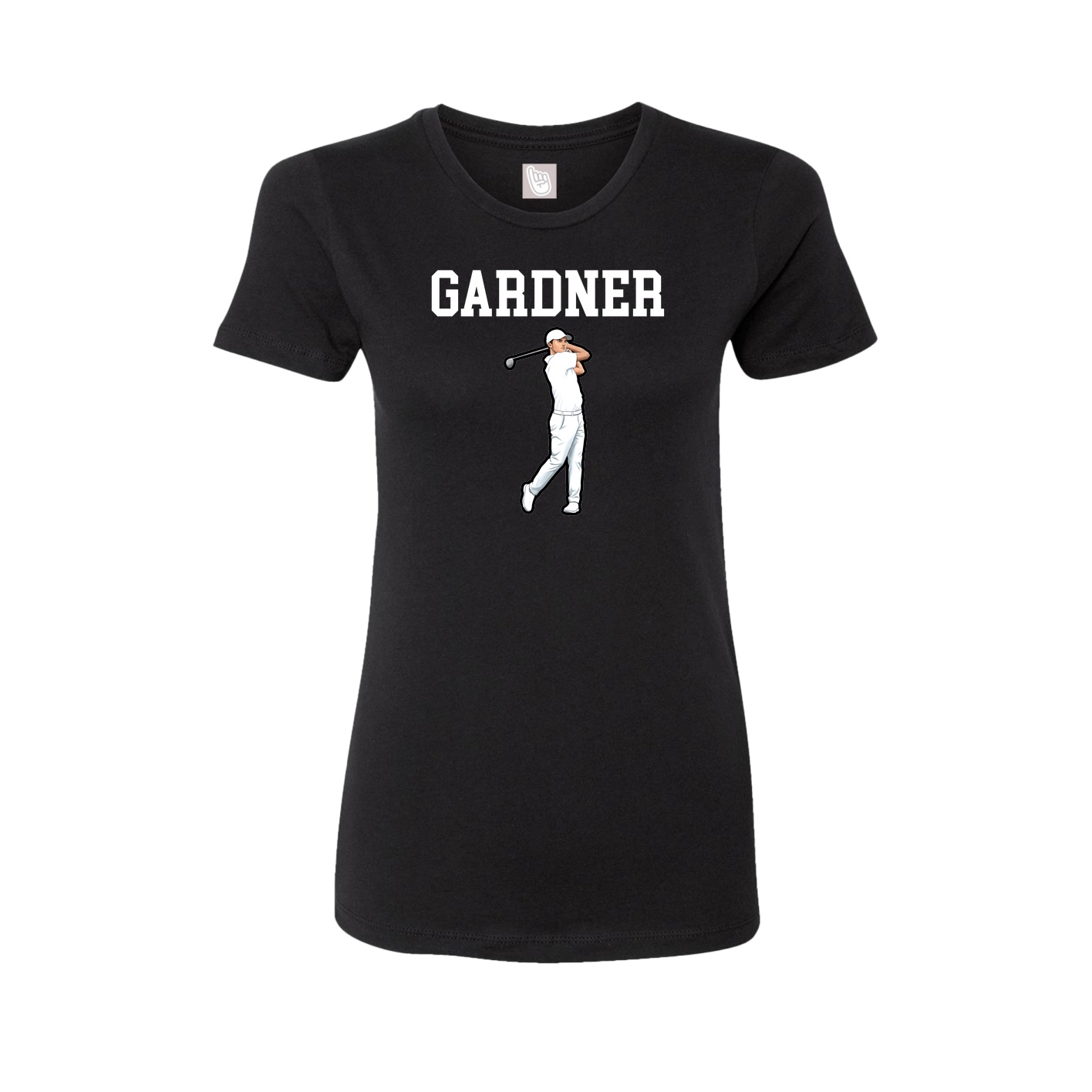 Fitted Women's Tee — Shirsey in Black