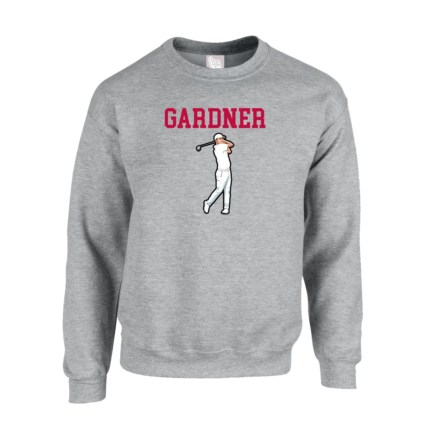 Fleece Crew — Shirsey in Grey