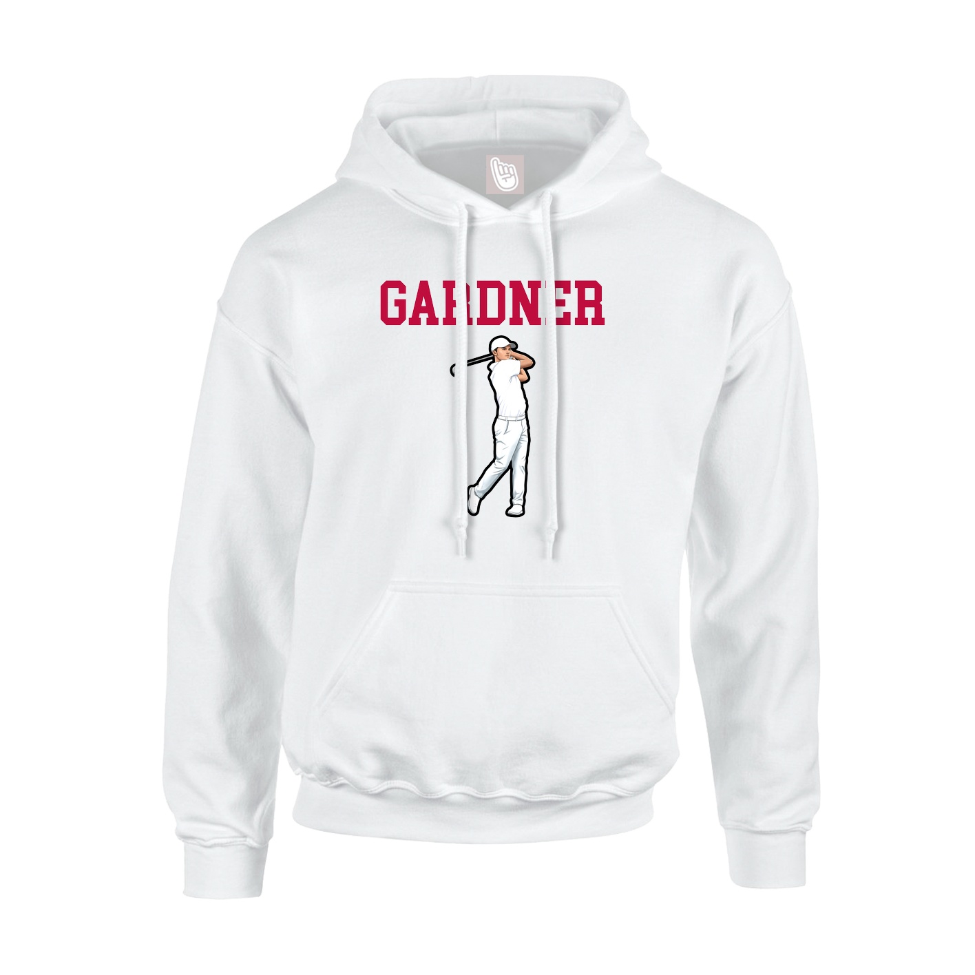 Youth Hoodie — Shirsey in White