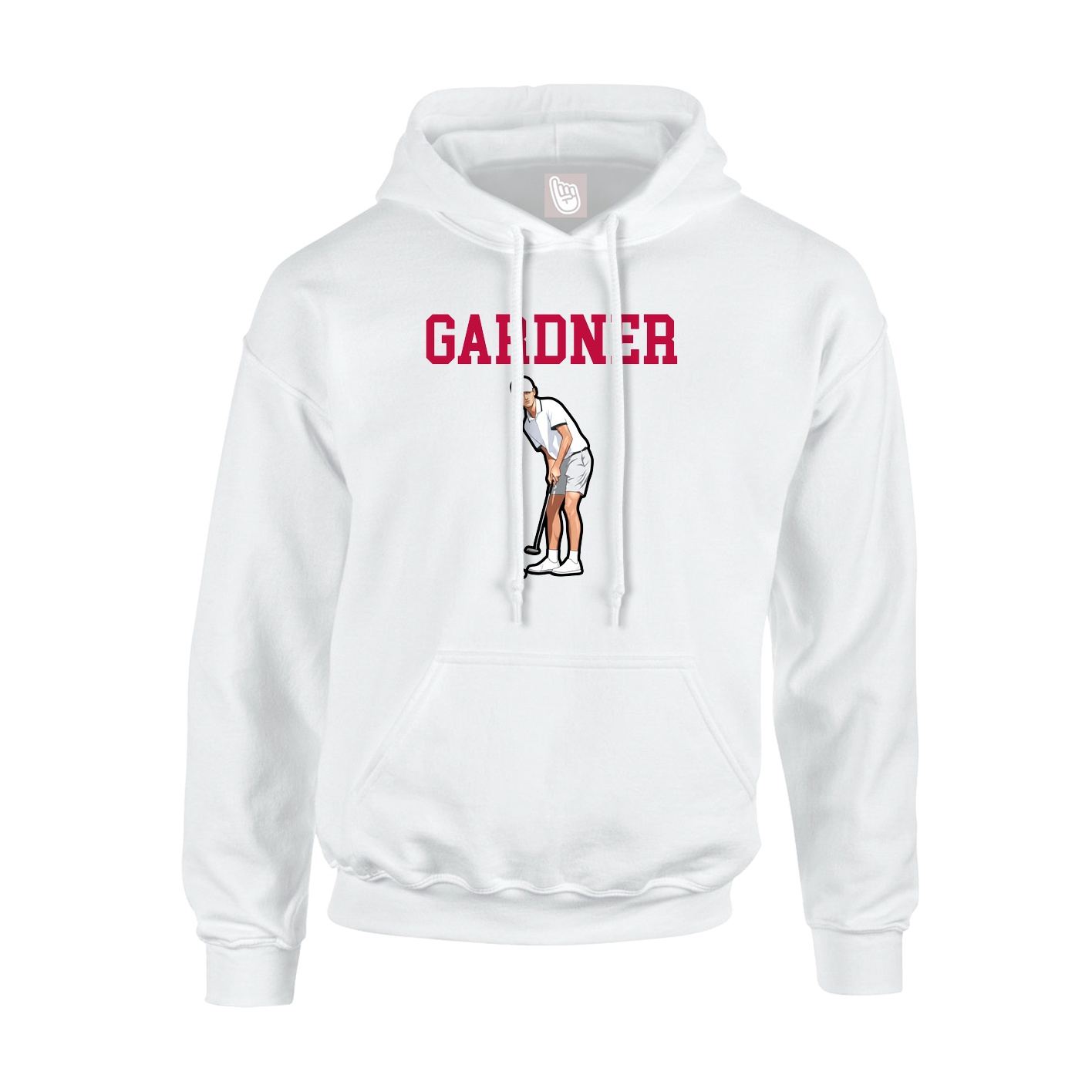 Hoodie — Shirsey in White