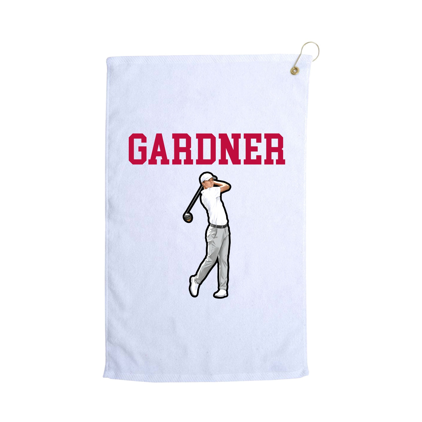 Golf Towel — Shirsey in White