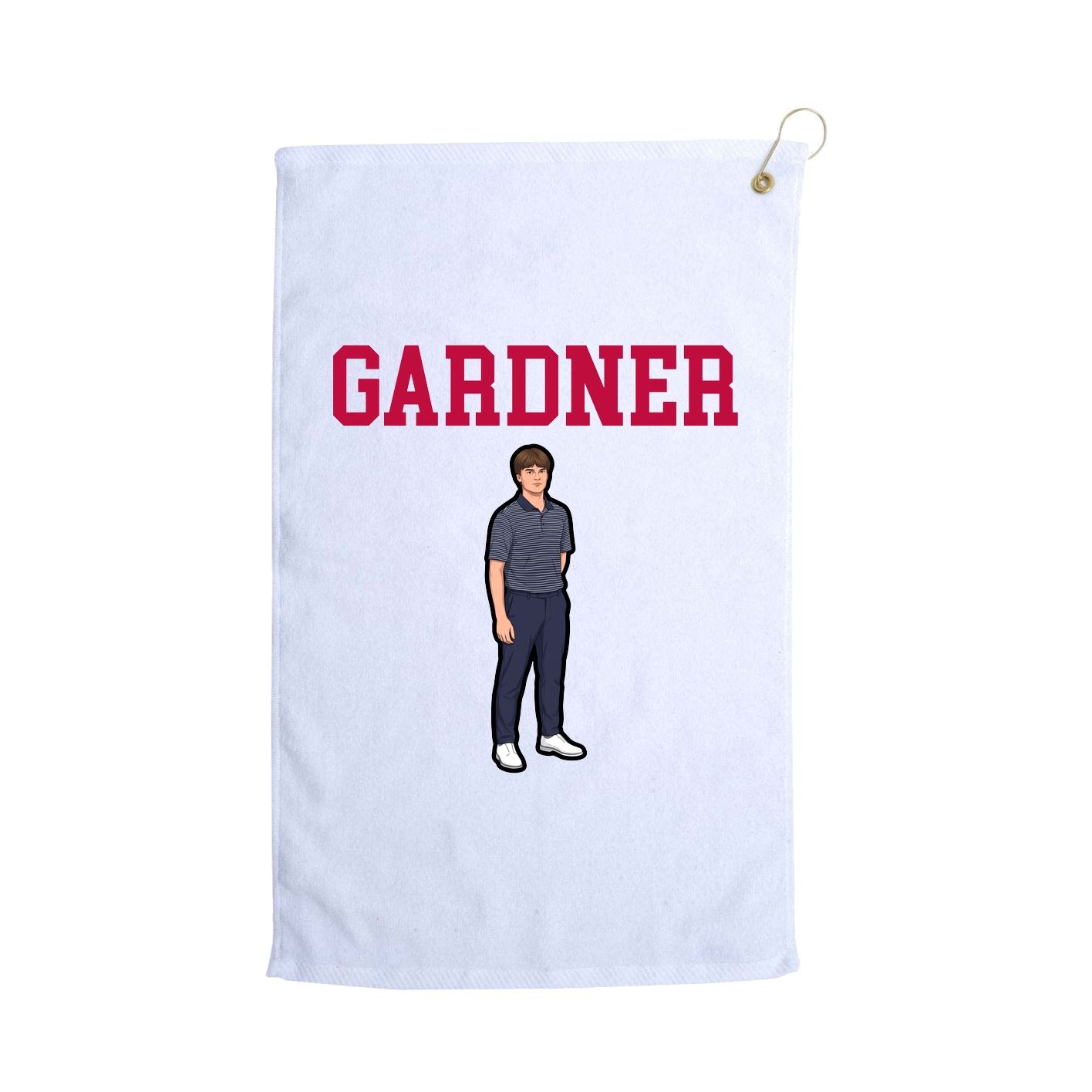 Golf Towel — Shirsey in White