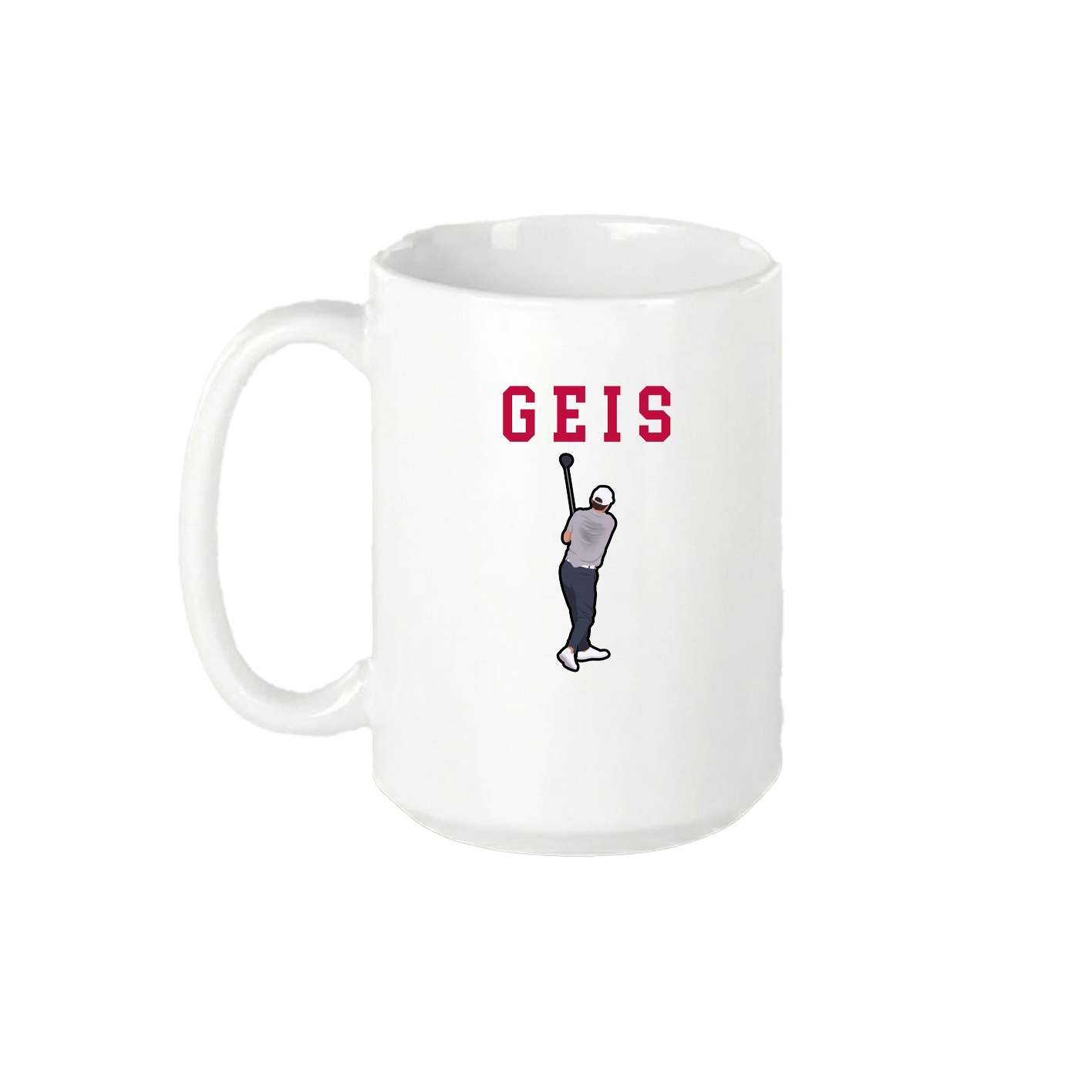 15oz Coffee Mug — Shirsey in White