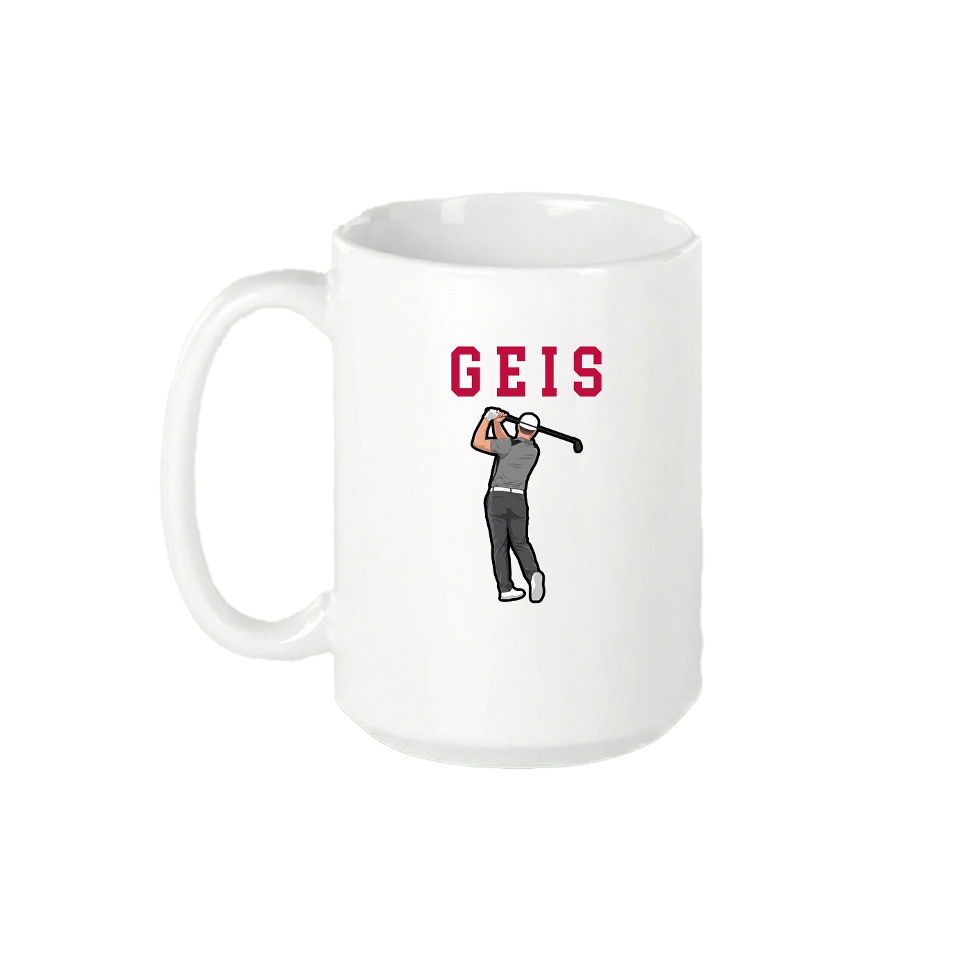 15oz Coffee Mug — Shirsey in White