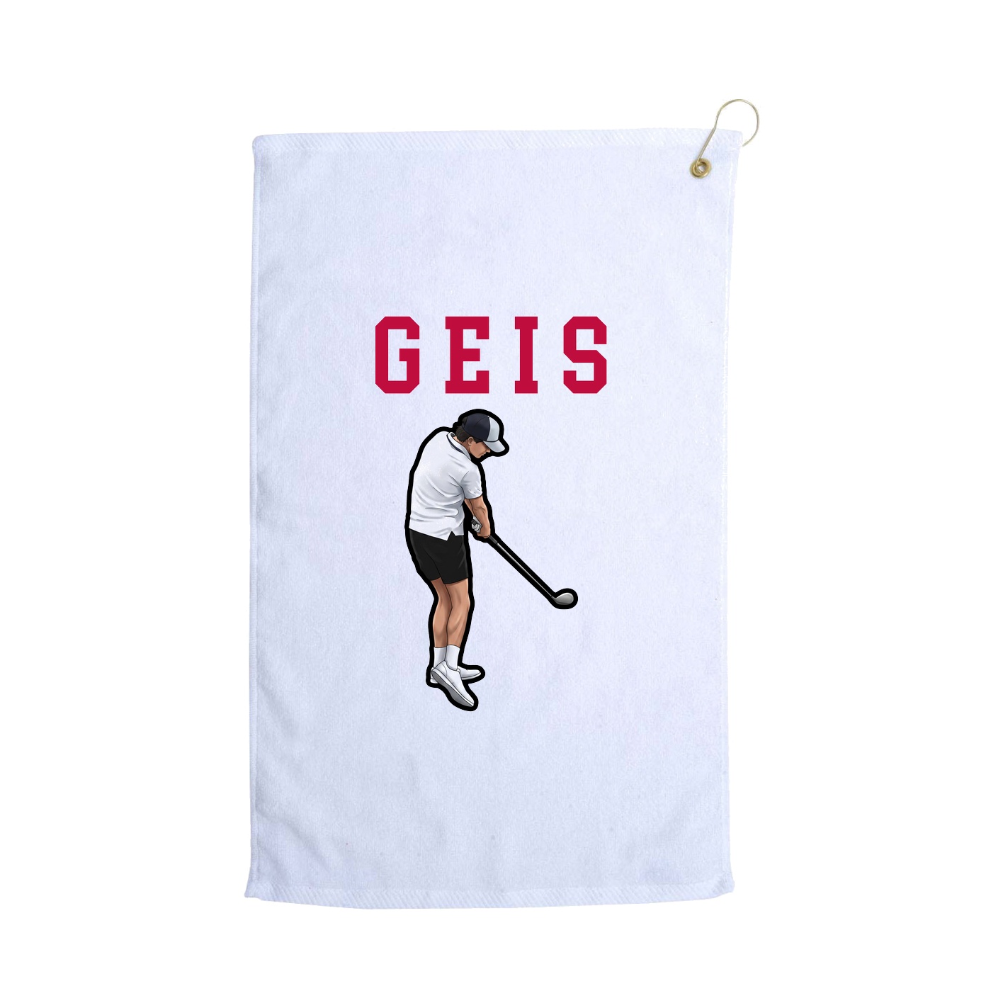 Golf Towel — Shirsey in White