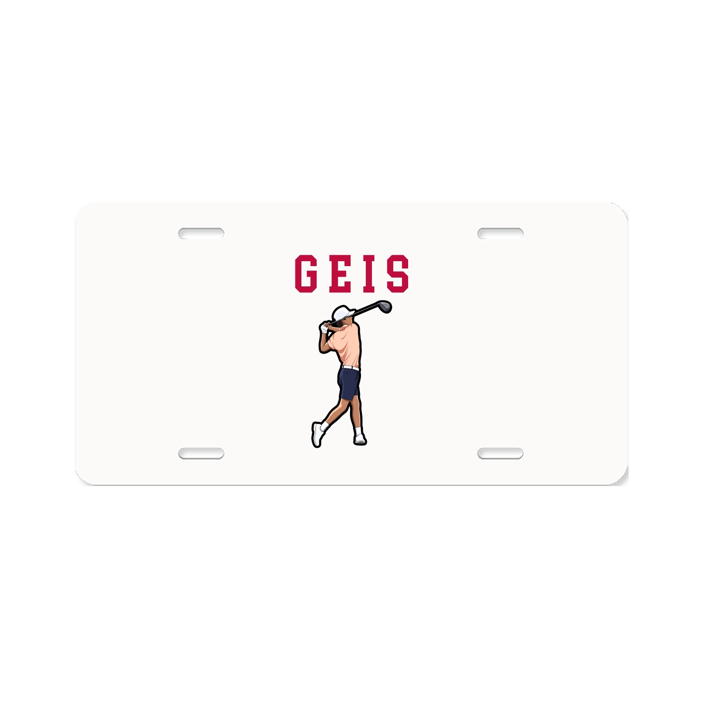 License Plate — Shirsey in Classic