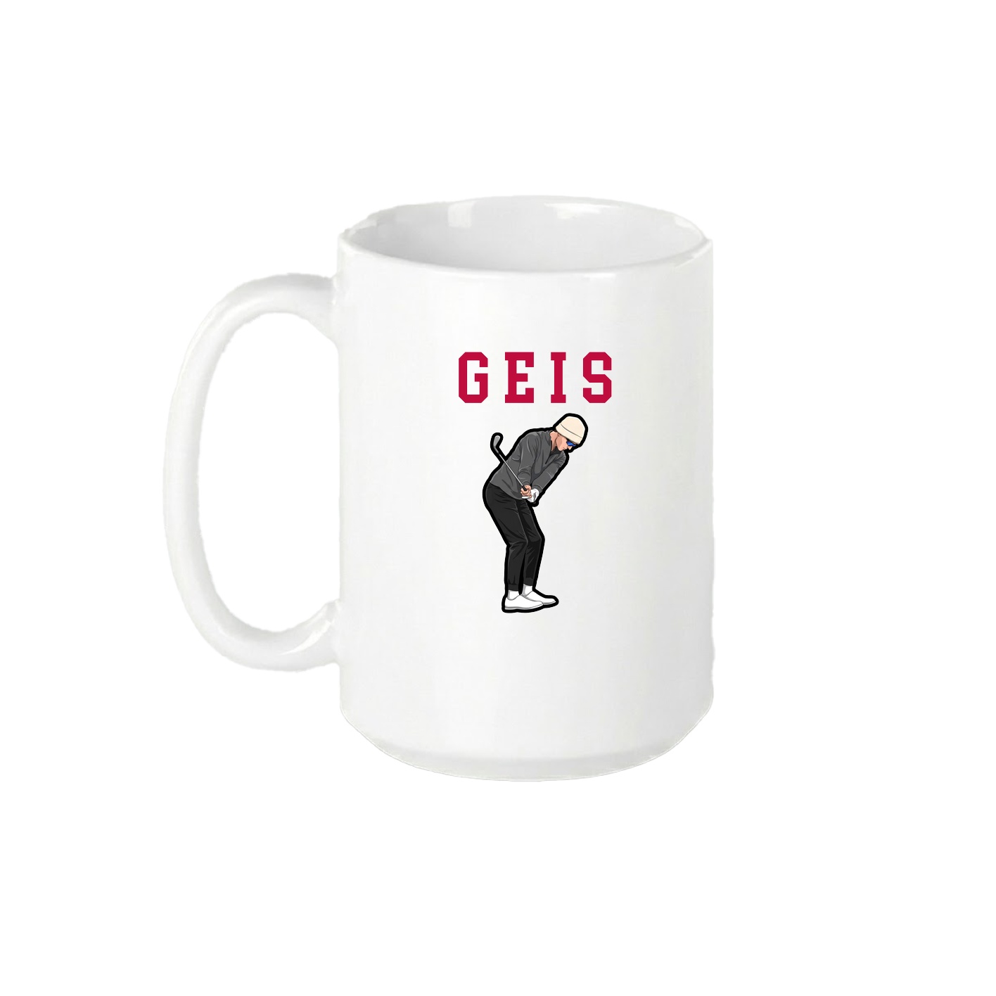 15oz Coffee Mug — Shirsey in White