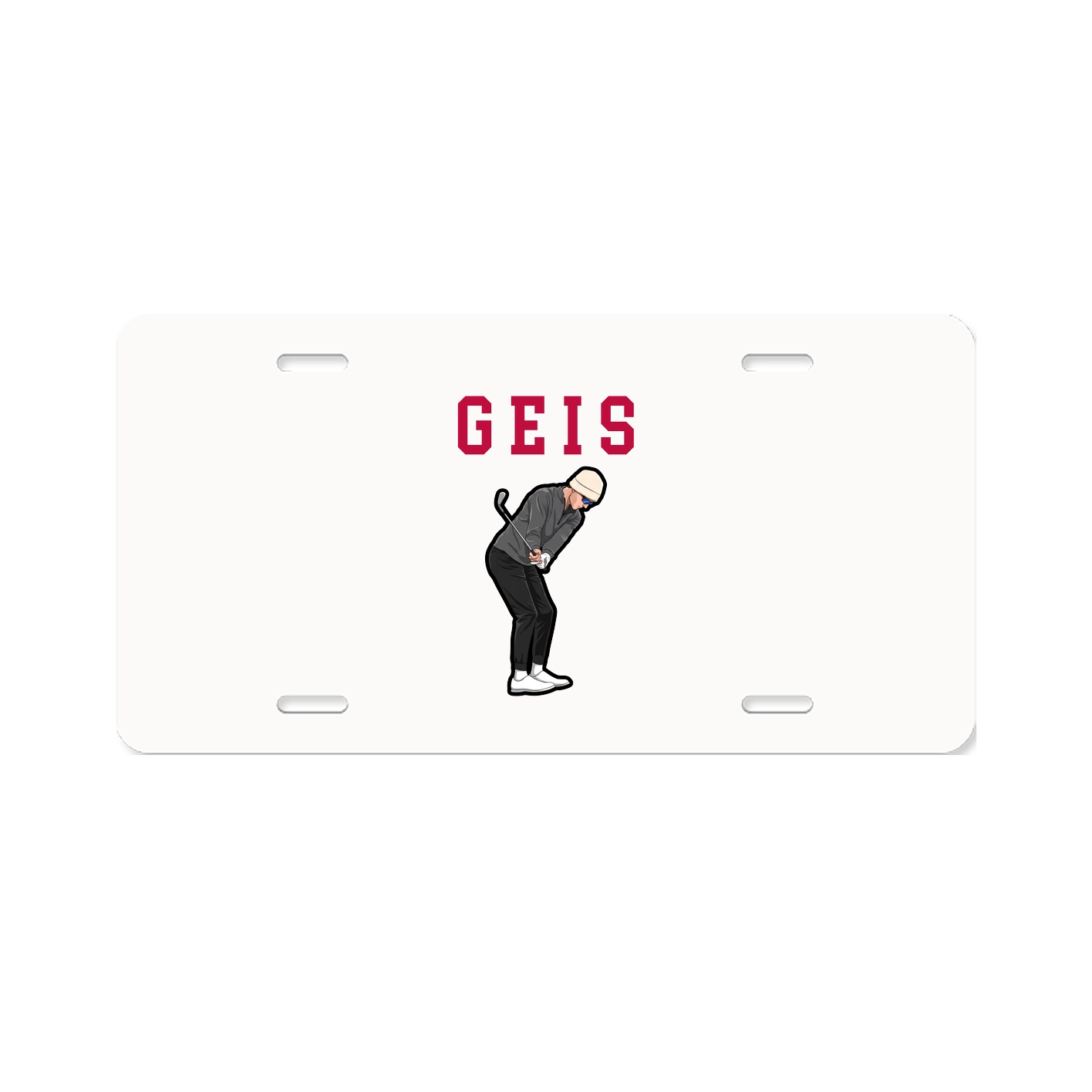 License Plate — Shirsey in Classic