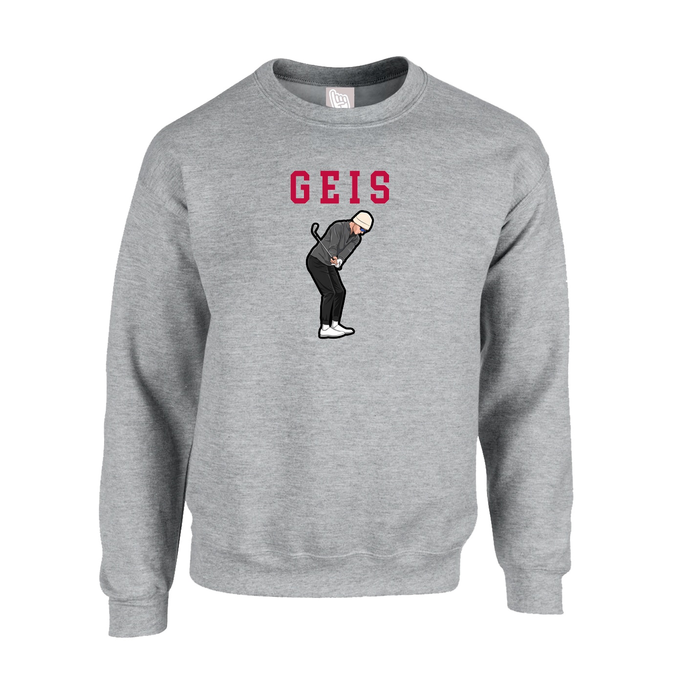 Fleece Crew — Shirsey in Grey